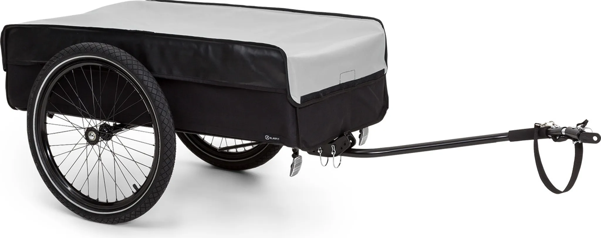 Klarfit Fahrradanhnger, Lastenanhnger mit 2 Rdern und