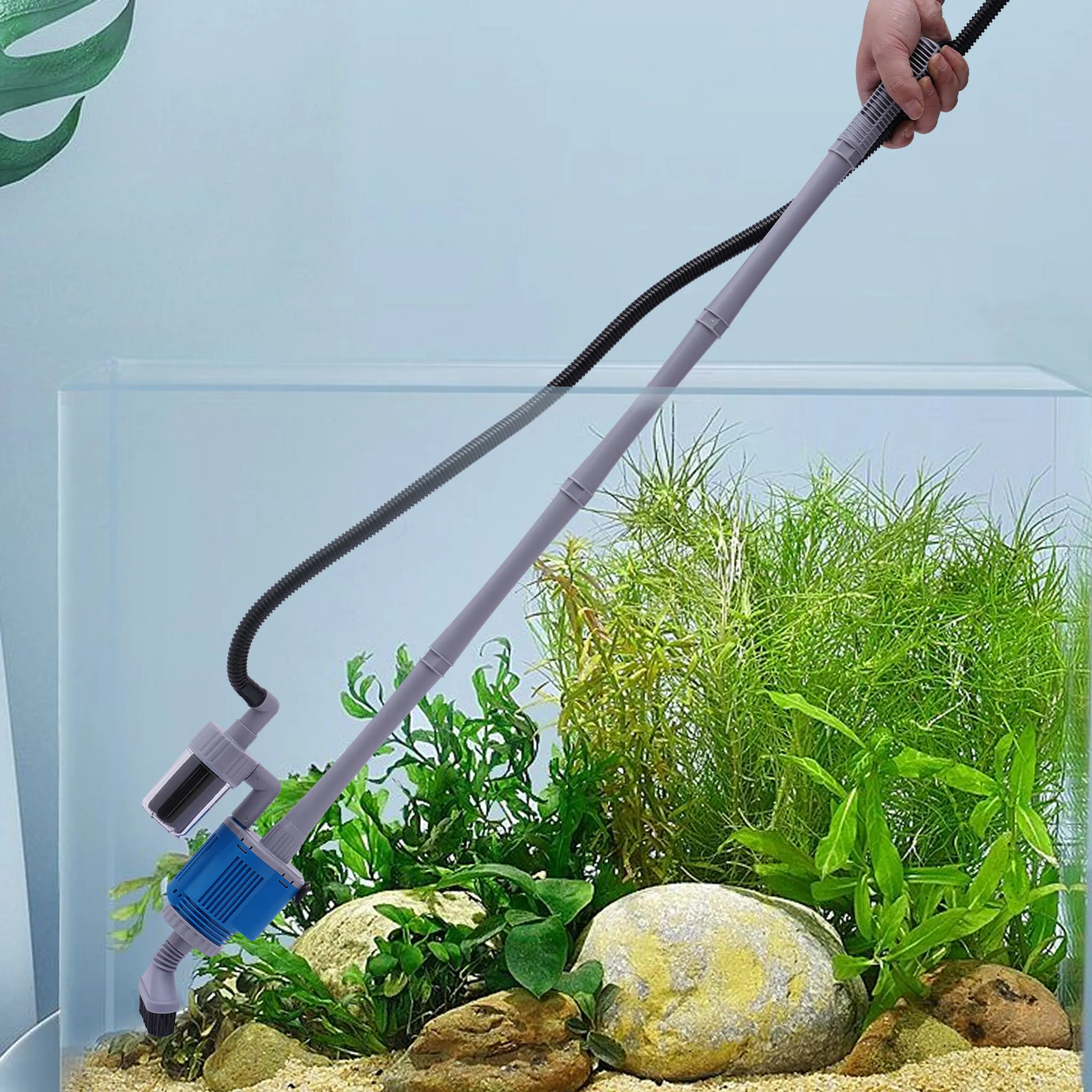 Elektrische Aquarium Kiesreiniger Siphon Kit