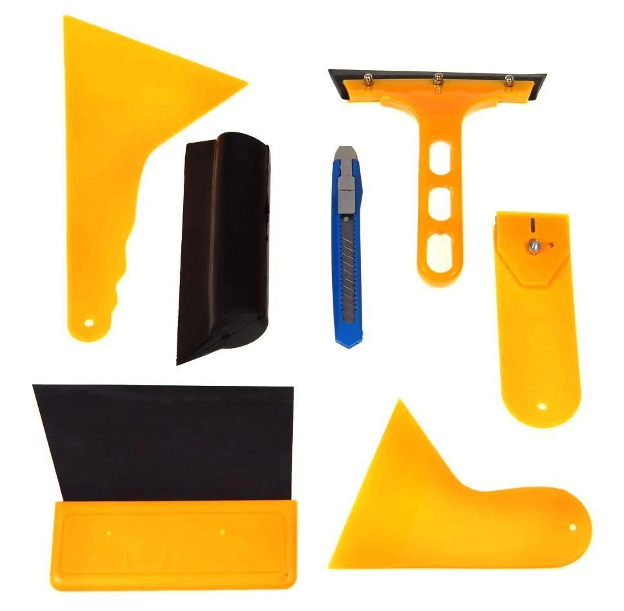 Fenster Tint Tools Kit, 9 Stück Schutzfolie Auto Vinyl Wrapping