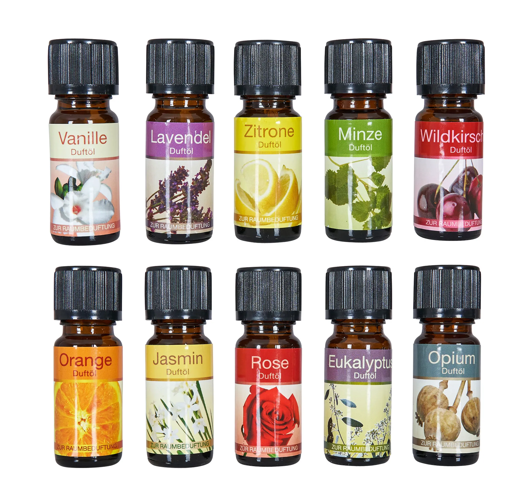 10ML 100% natürliches ätherisches Öl Aromatherapie Diffusor Parfüm Duft Öl  Spa