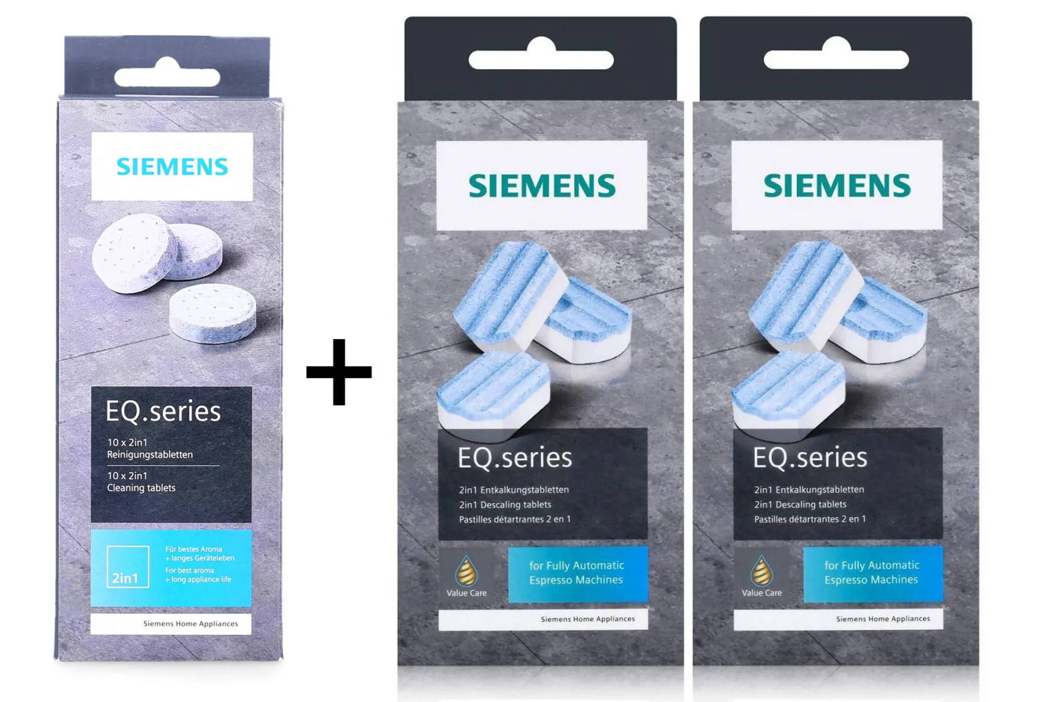 Reinigungstabletten für Siemens - 50 Stück