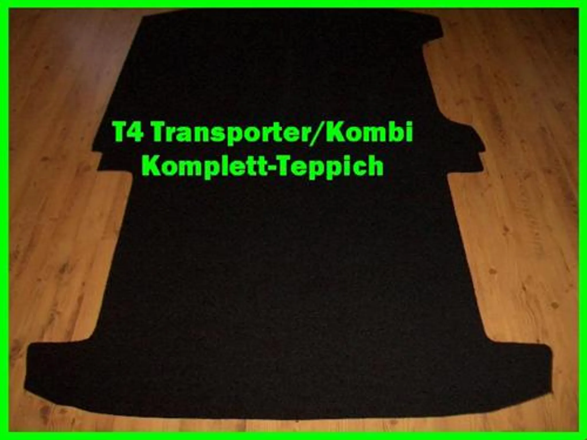 Komplett Teppich Fußmatte passend für VW T4