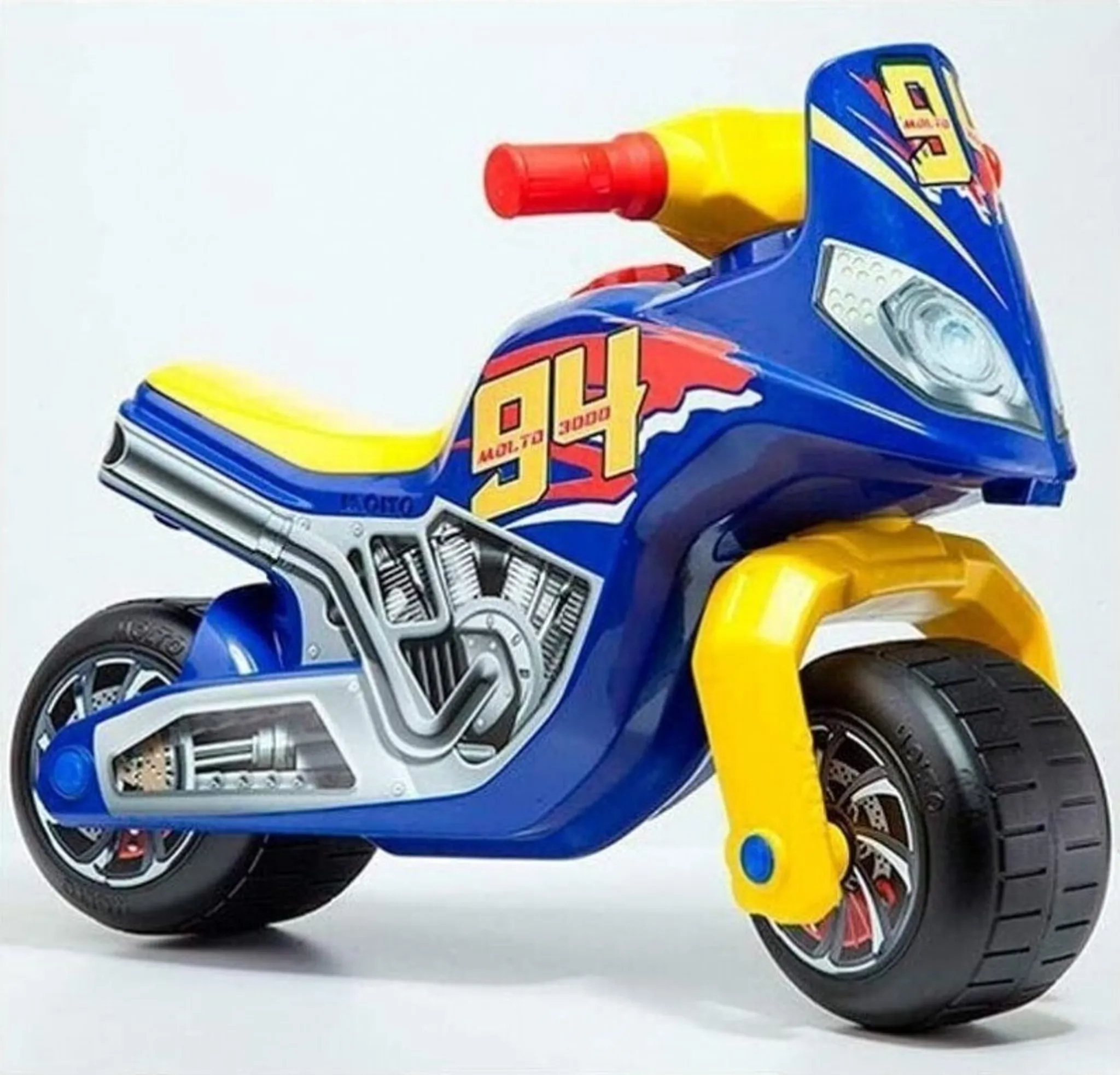 Molto Cross Race Chico Motorcycle Bleu 18-24 Mois Bleu