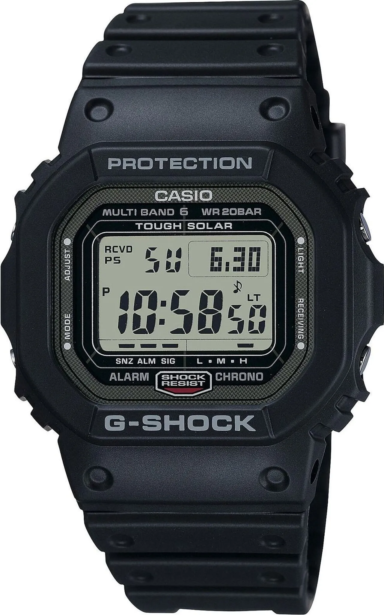 Casio Herren Uhr GW-5000U-1ER G-Shock Solar Funkuhr