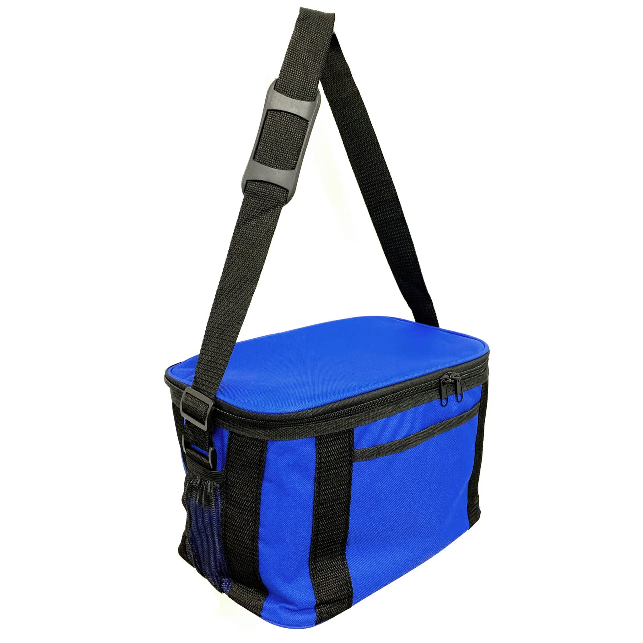 Mini-Kühltasche mit Brotdose und Kühlakku Brottasche Picknicktasche  Lunchtasche - blau