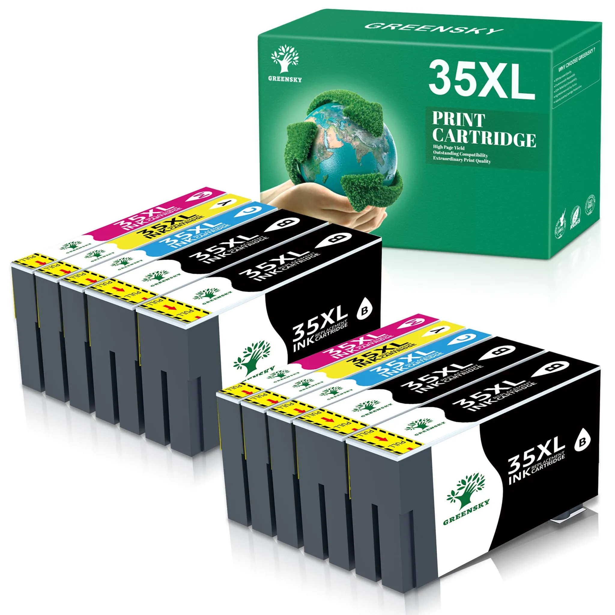 Compatible Epson 35XL Magenta T3593 High Capacity Ink Cartridge - x 1