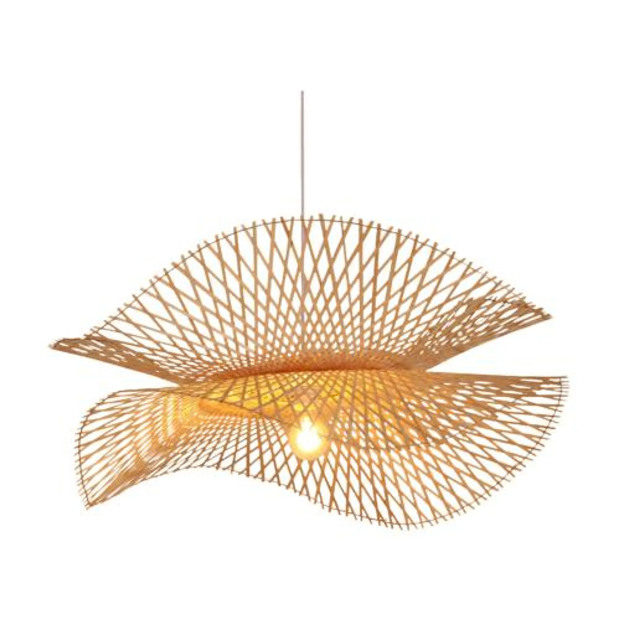 Светильник Bamboo_Rattan_Lamp