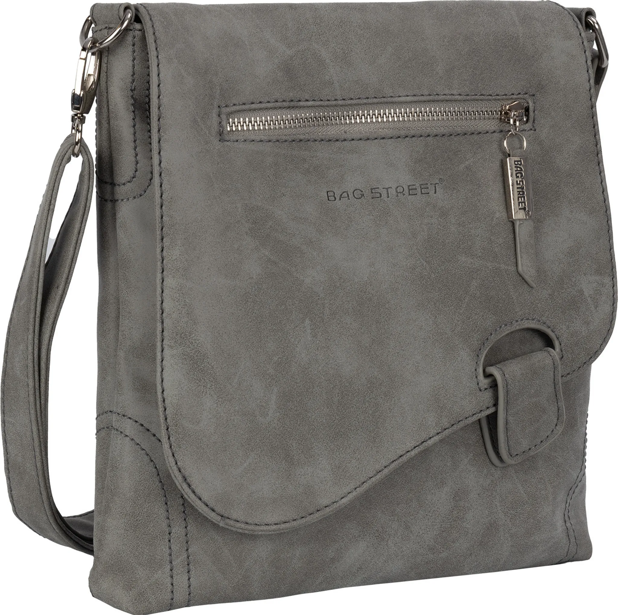 Bag Street Damentasche T0104 Grau