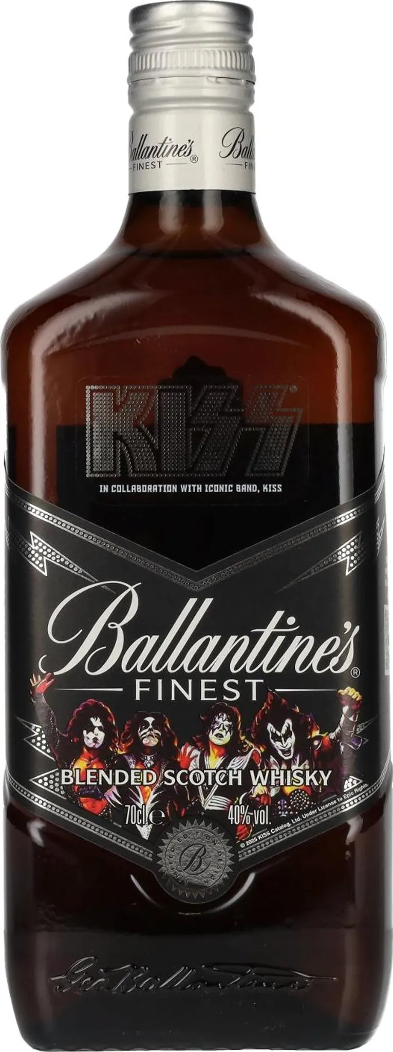 Ballantine's FINEST Blended Scotch Whisky KISS Limited