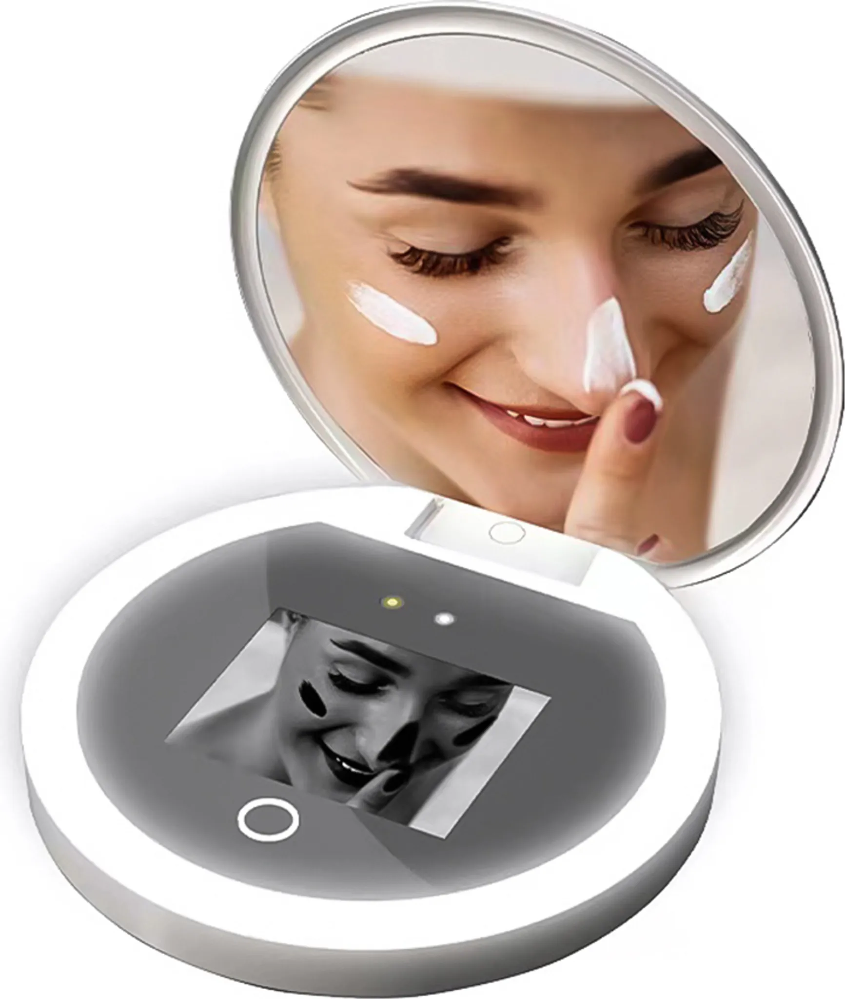 UV Camera for Sunscreen Test, Portable UV Camera, Smart Visualization UV Camera for Sun Face Protection and Makeup Removal Detection, Mini Makeup Removal Device Skin UV Camera for Sunscreen Test, Portable UV Camera, Smart Visualization UV Camera for Sun Face Protection and Makeup Removal Detection, Mini Makeup Removal Device Skin