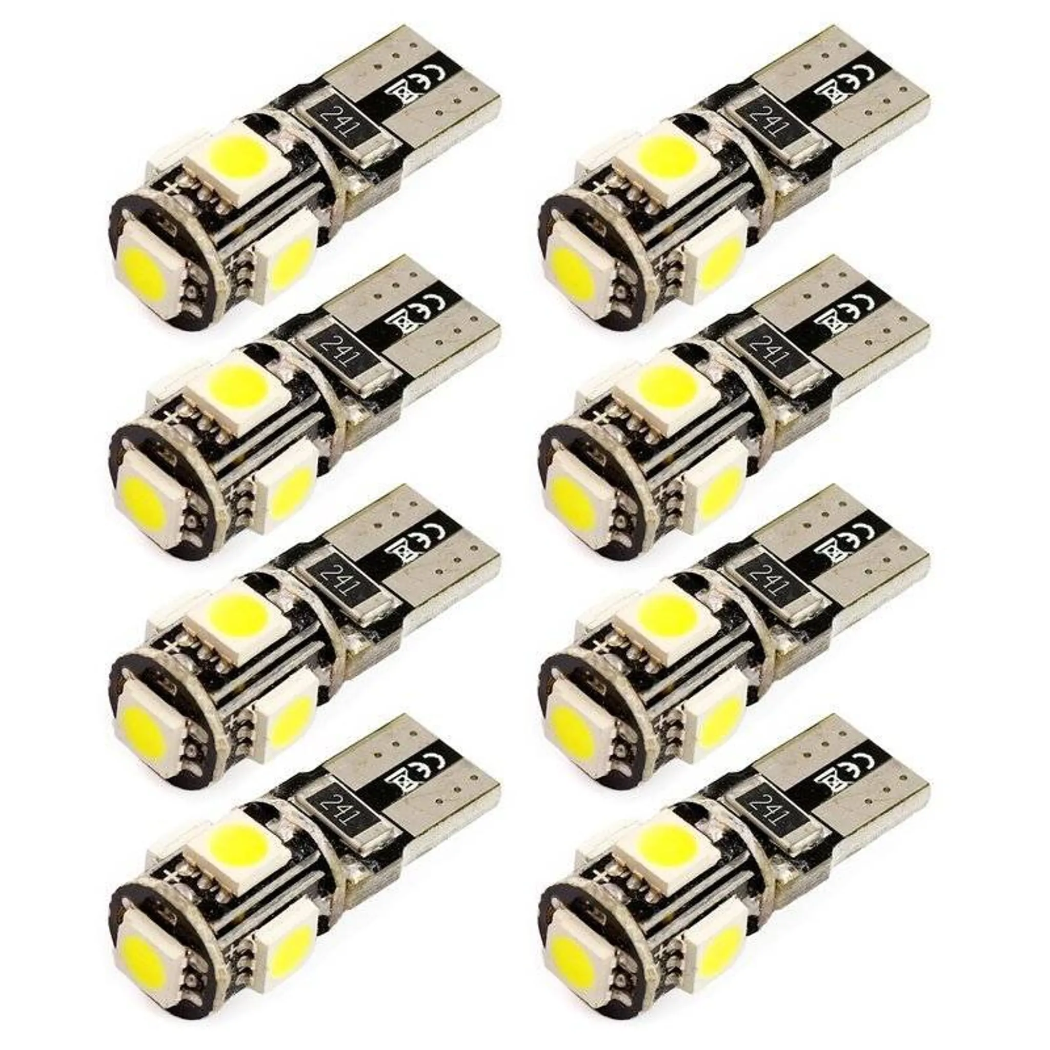 Auto-LED-Lampe C5W 6 SMD 3535 CAN BUS rot