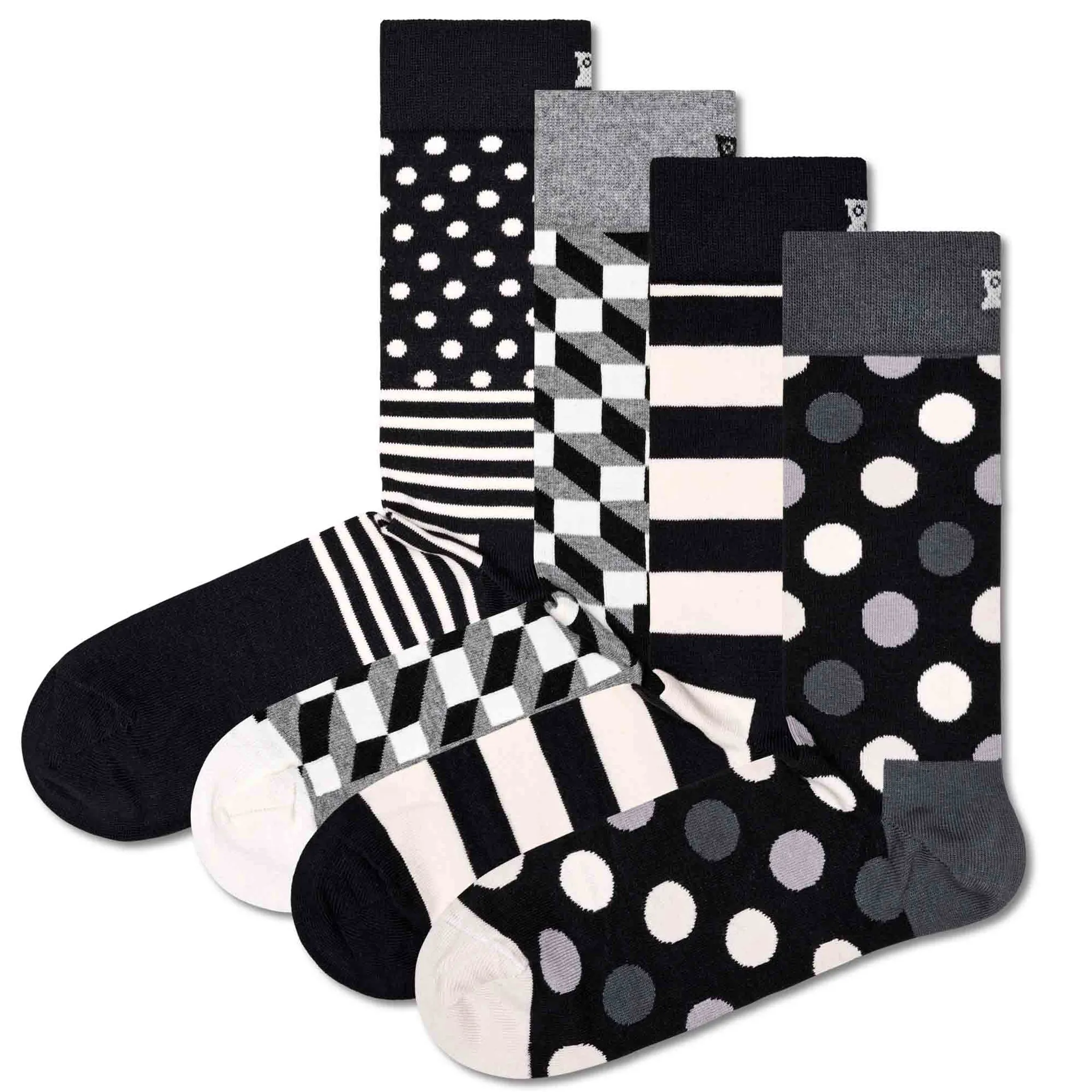 Happy Socks Classic Black & White Geschenk