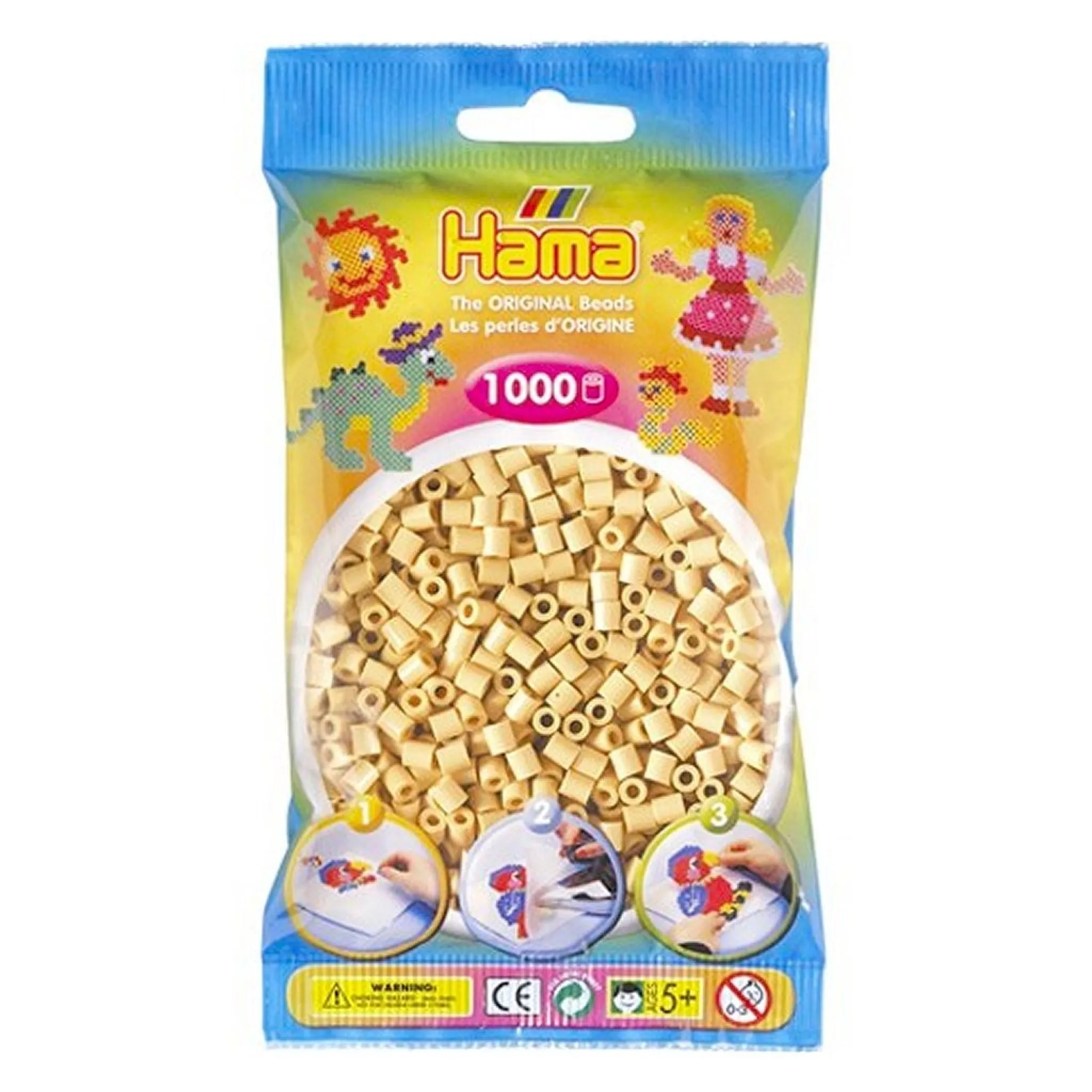 1 000 perles standard MIDI (5 mm) violet pastel 28178207458