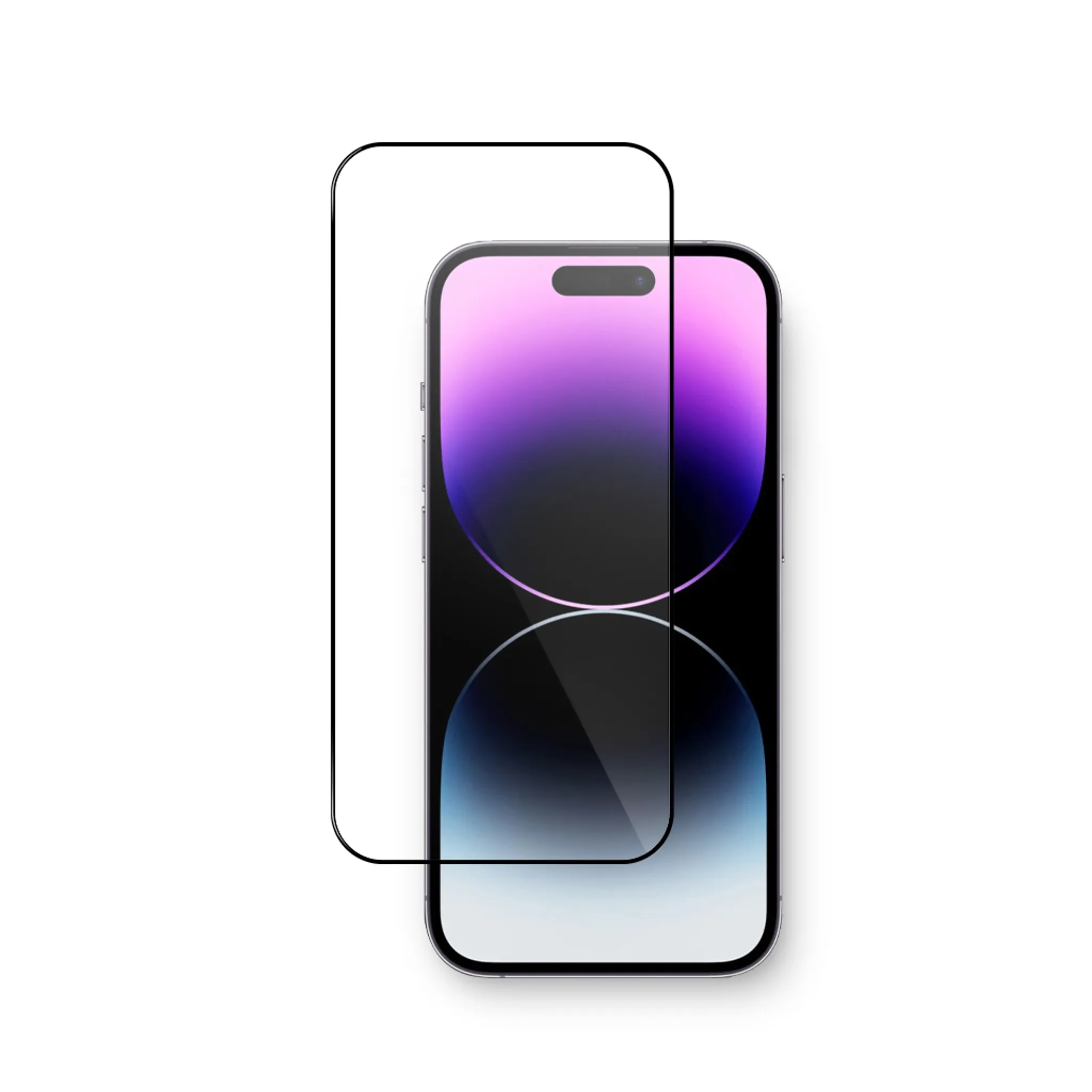 Metal Ring Camera Tempered Glas Film für Apple iPhone 14 Pro Max / 14 Pro  Panzer Zubehör Glas Grün