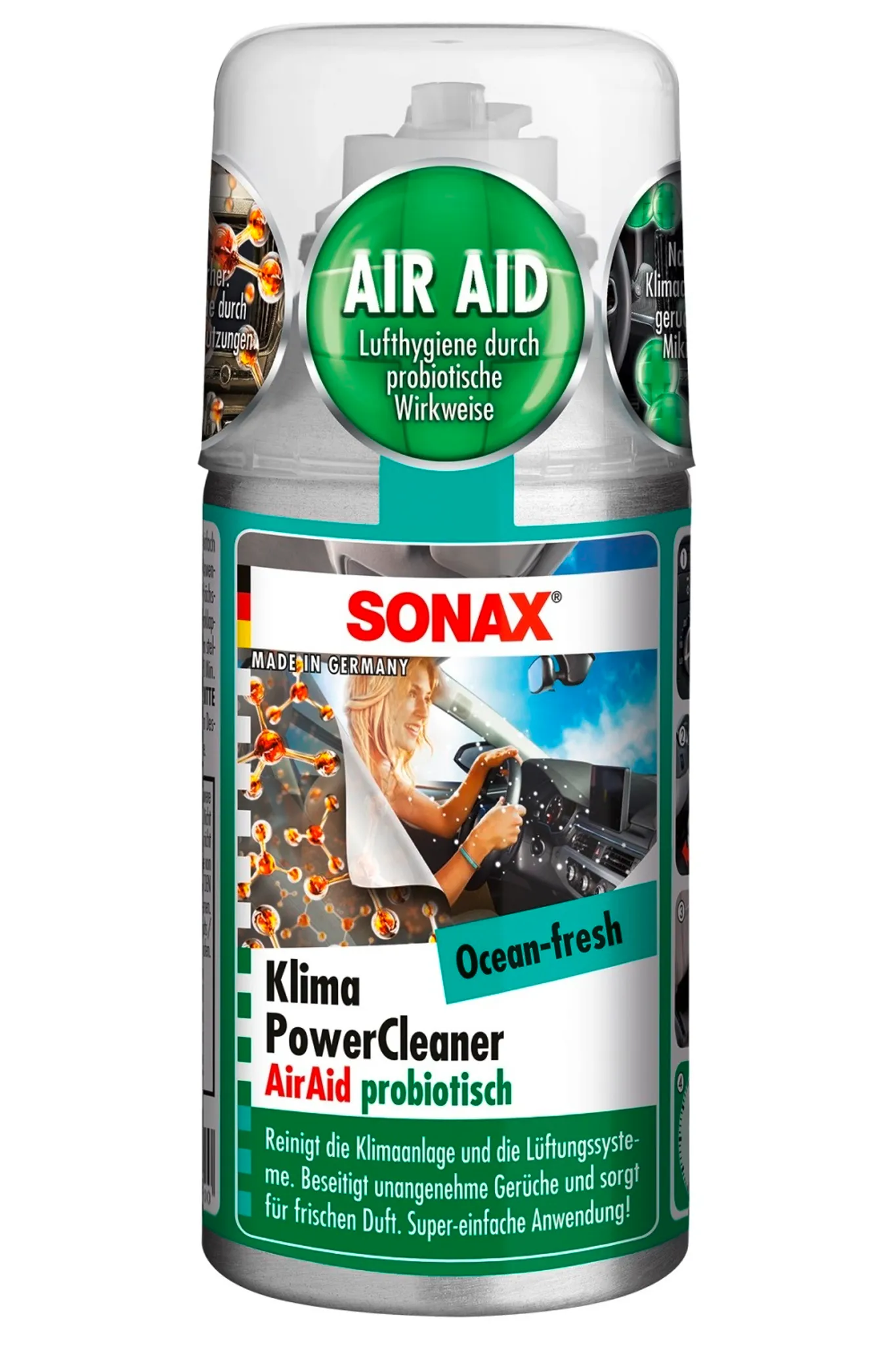 SONAX KlimaPowerCleaner Apple-Fresh Air conditioner cleaner
