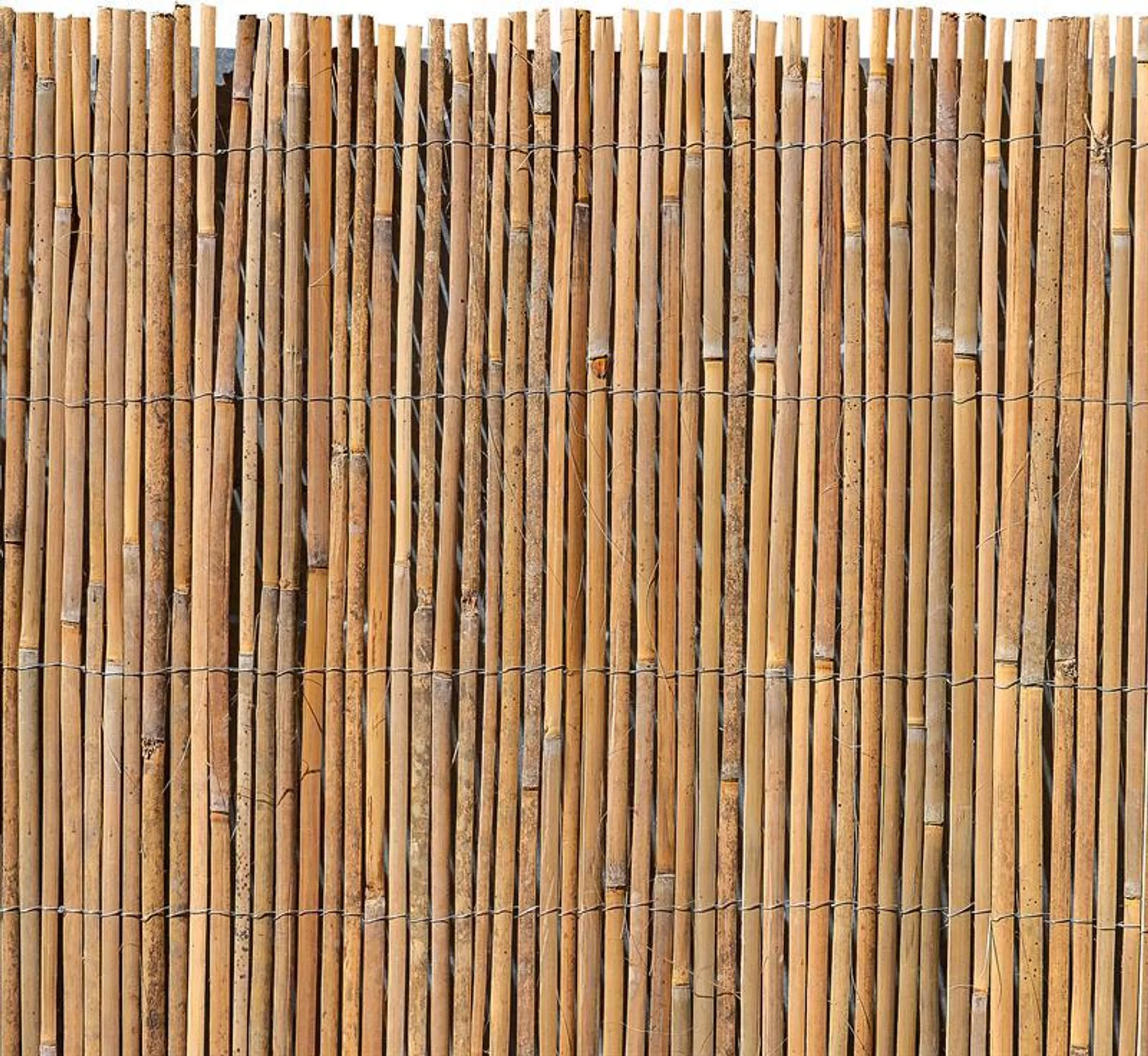 Bambusmatte Sichtschutzmatte Bambus 1,5x4 m Sichtschutz