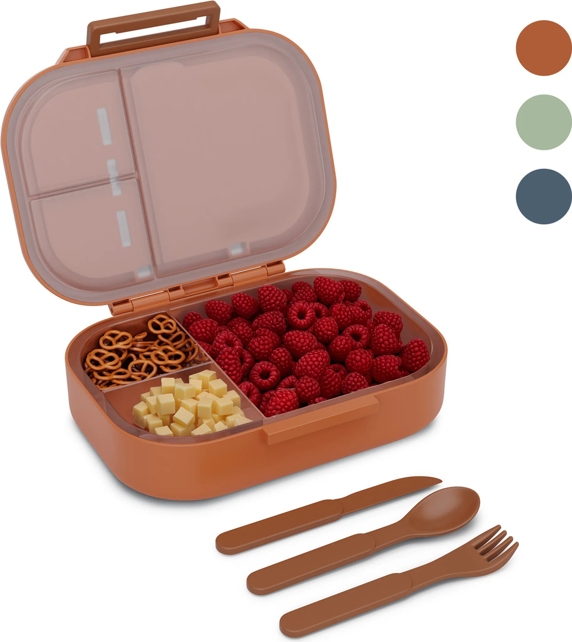 Edelstahl Bento-Box 800 Ml – Auslaufsicher, Spülmaschinenfest & BPA-frei Für Schule & Büro