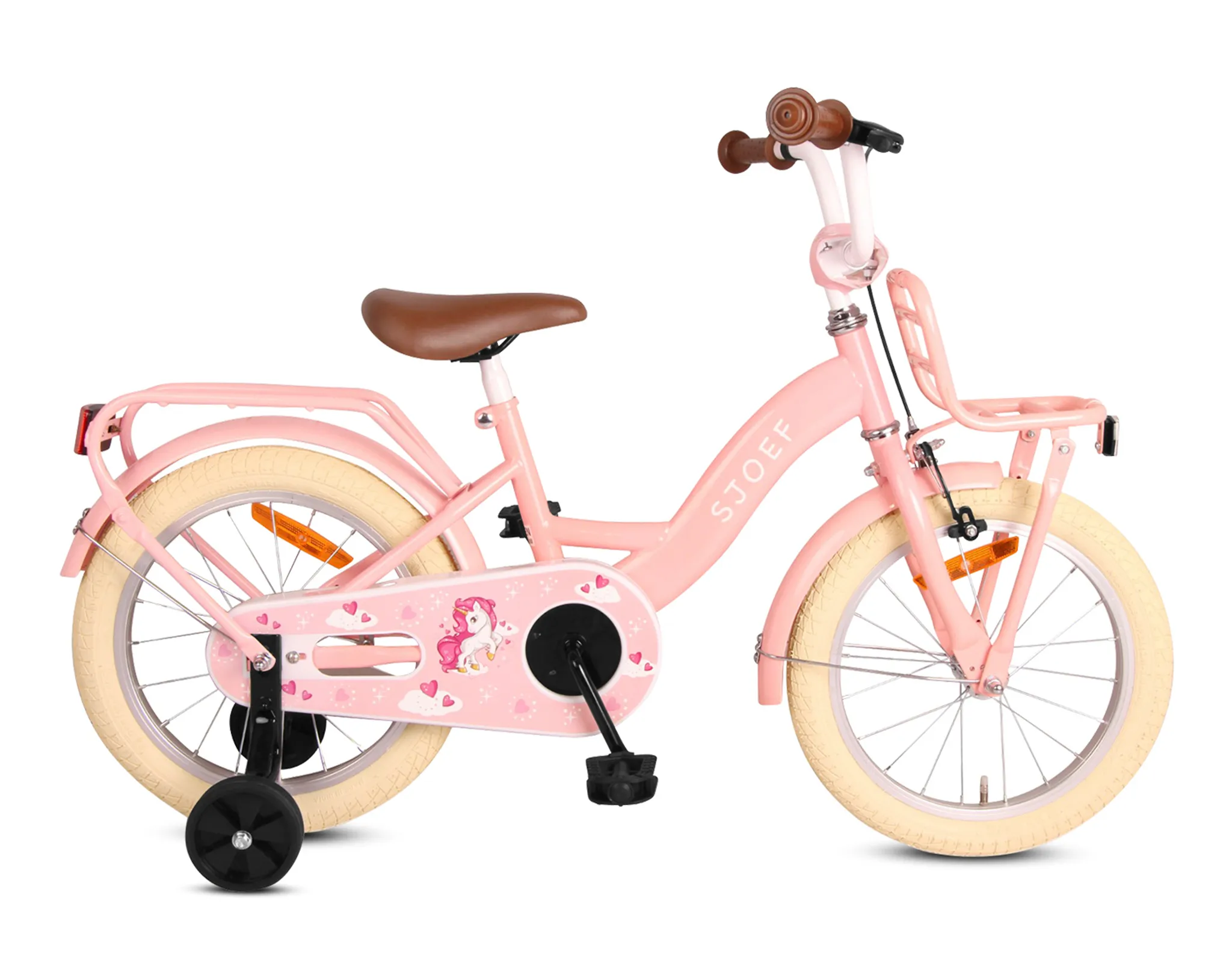 Kinder Fahrrad Schutzblech rosa hinten (16 Starlight)