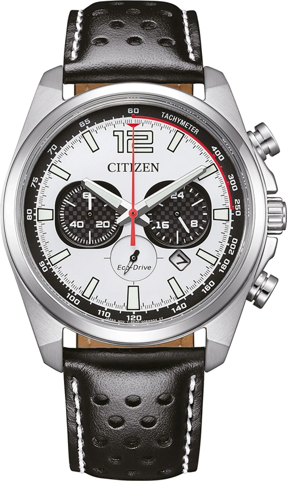 Citizen Orologio Uomo CA4640-50X – Cronografo Eco-Drive Con Quadrante Verde, Bracciale In Acciaio, Impermeabile 10 ATM, Riserva 9 Mesi