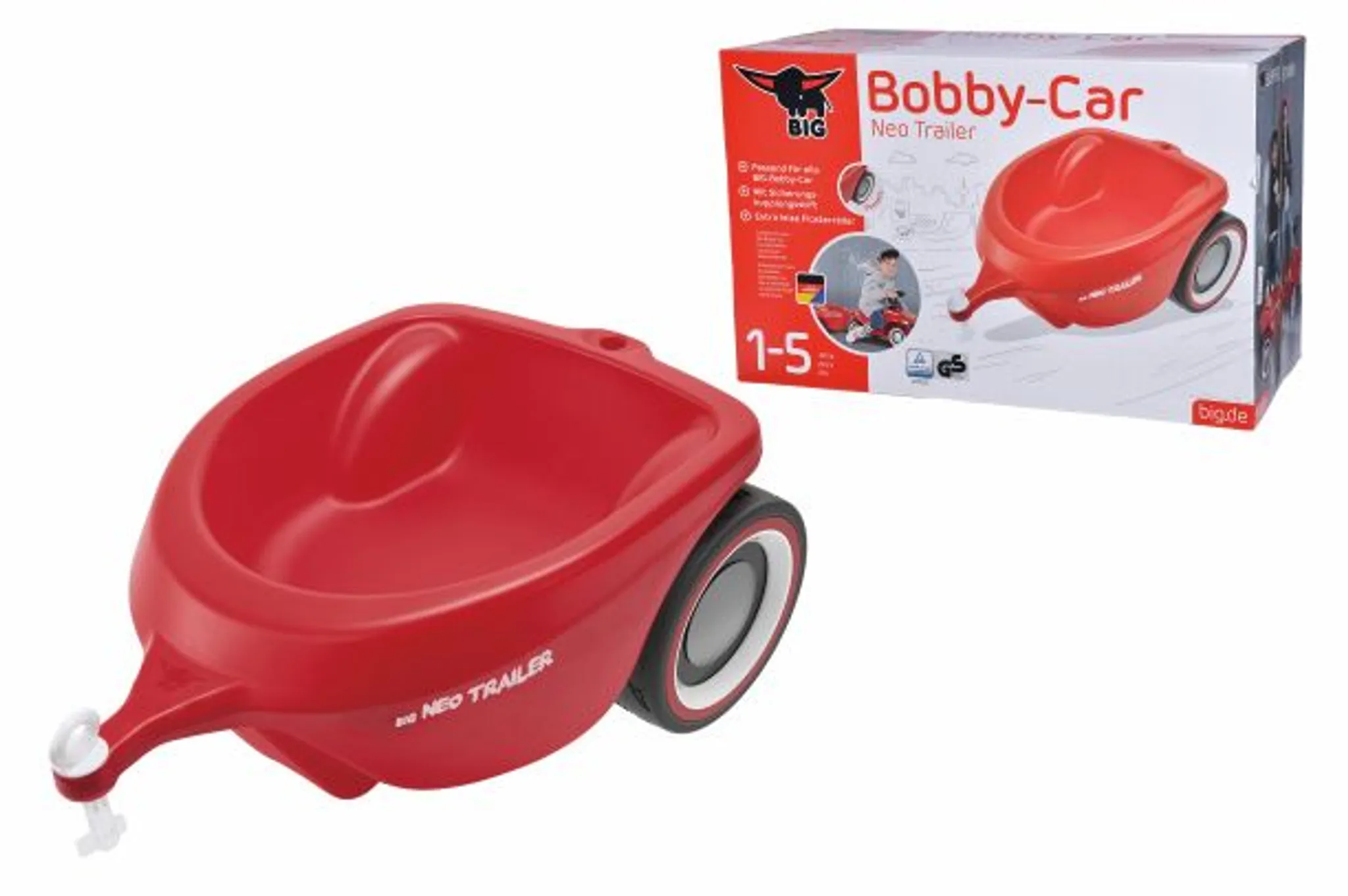 BIG - Bobby Car Classic - Eco 2.0 - mit Anhänger