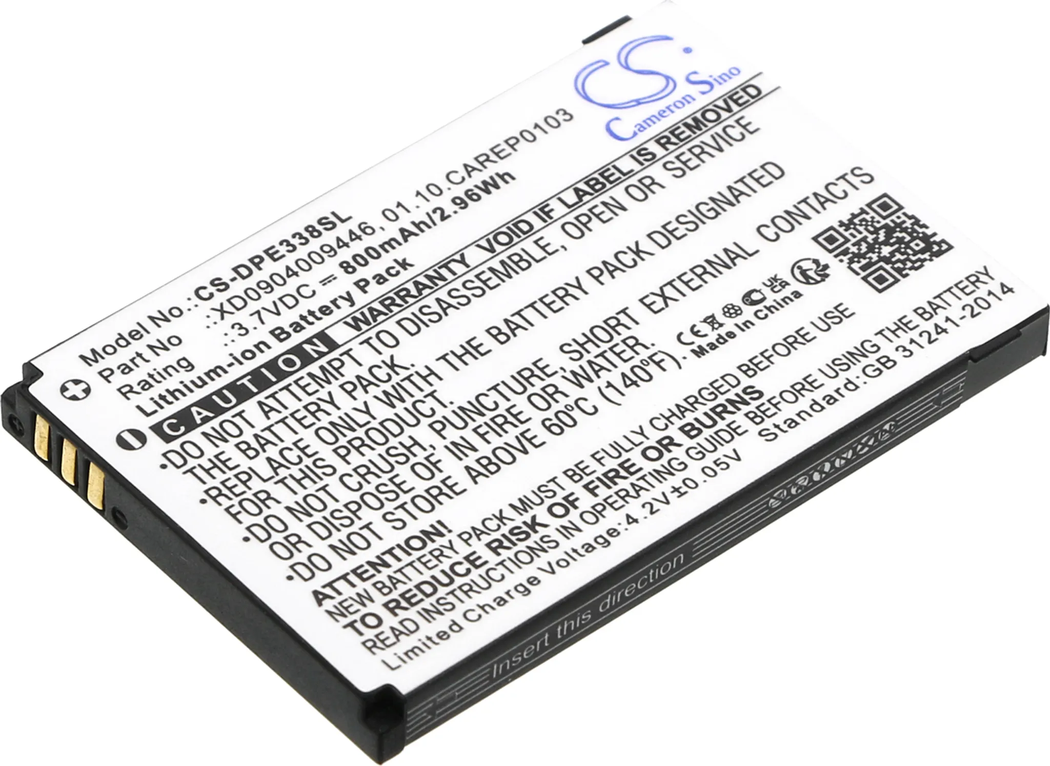 Batteria Di Ricambio Per Doro Primo 406, 413, 414 – Sostituisce RCB01P01 E RCB413, Cella Classe A+