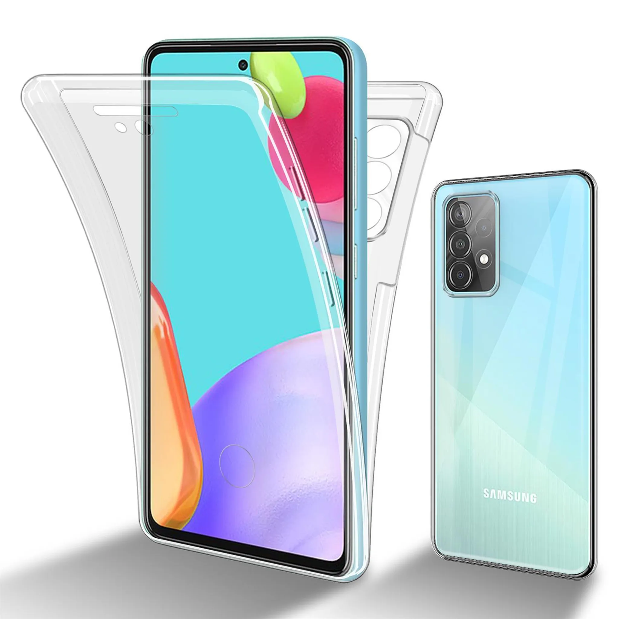 Funda Original S-View Samsung Galaxy A52, A52s, A52 5G (EF-EA525PBE)