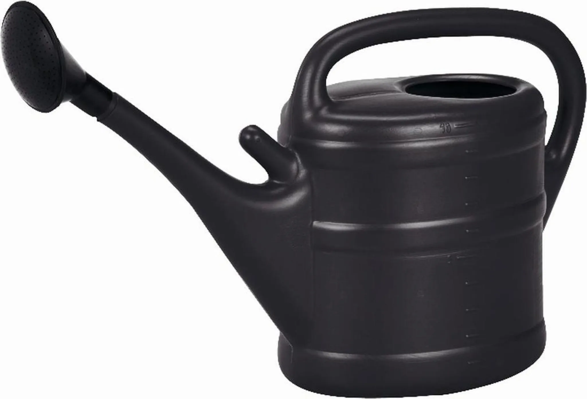 Lippert Kunststoff-Gießkanne 10 Liter – Gelb, Mit Brause Und Längsbügel, Für Garten & Grab