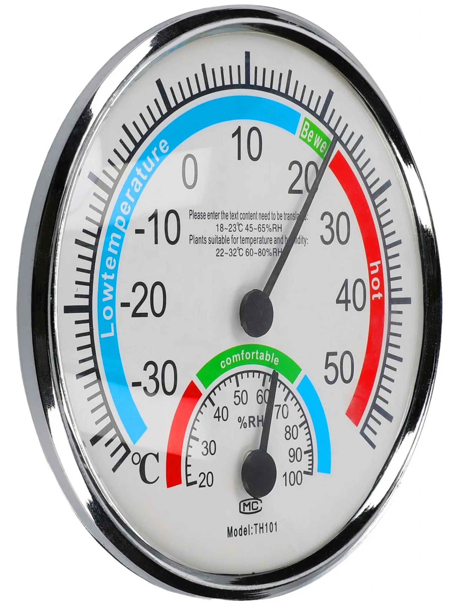 Thermometer mit Hygrometer, analog kaufen - Klimakontrolle