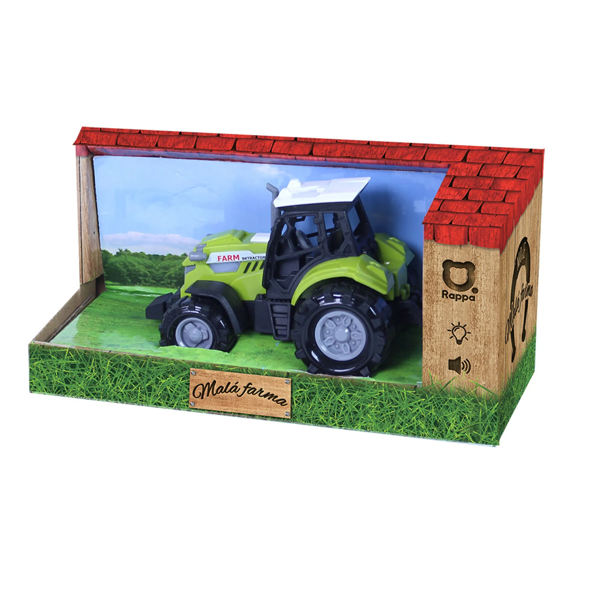 Traktor-Landwirtschaftsmaschine-grüner Traktor-Sound-Licht, Spielzeug \  Traktoren