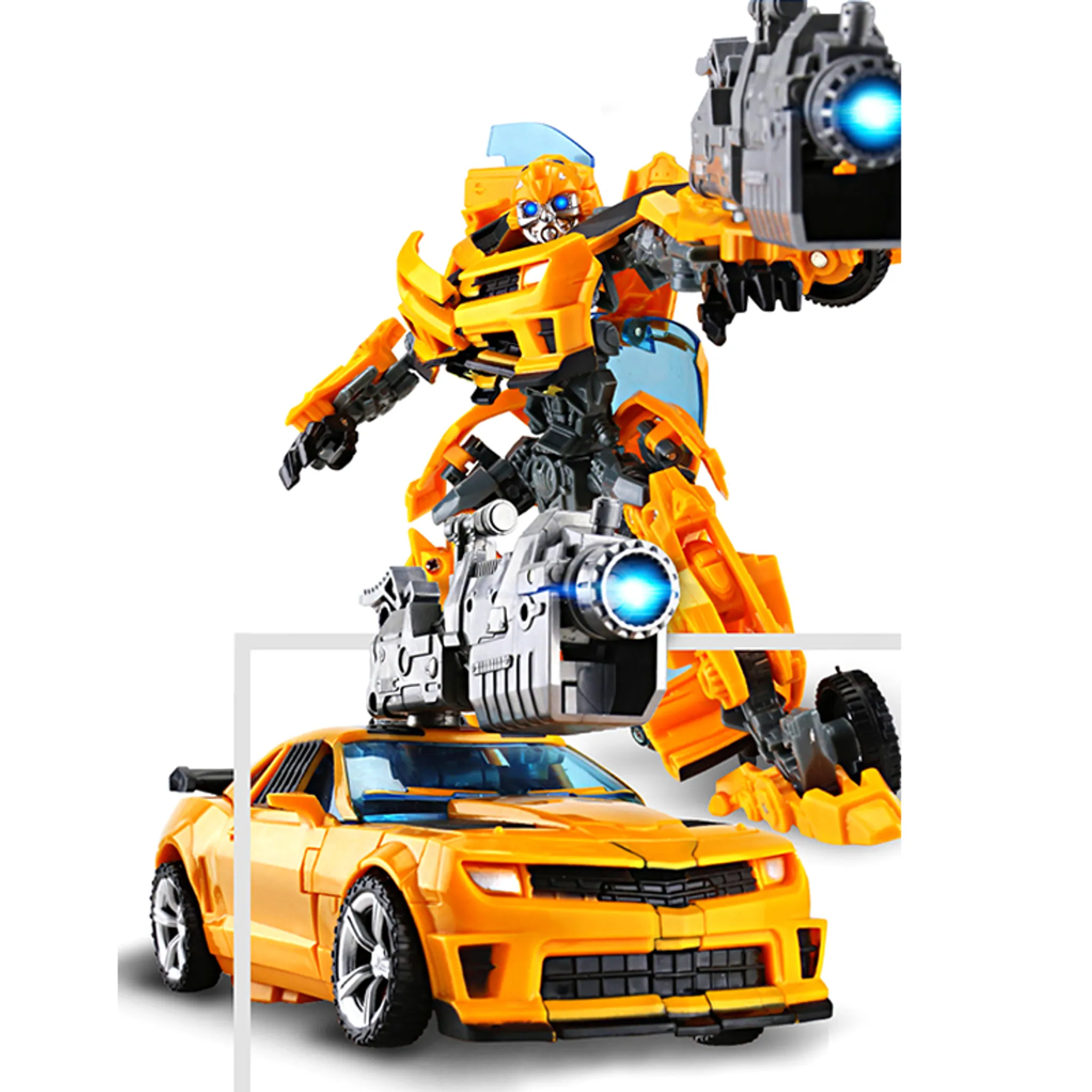 Kinder Transformers Bumblebee Roboter Flim Figur Auto Actionsfigur Spielzeug DHL 