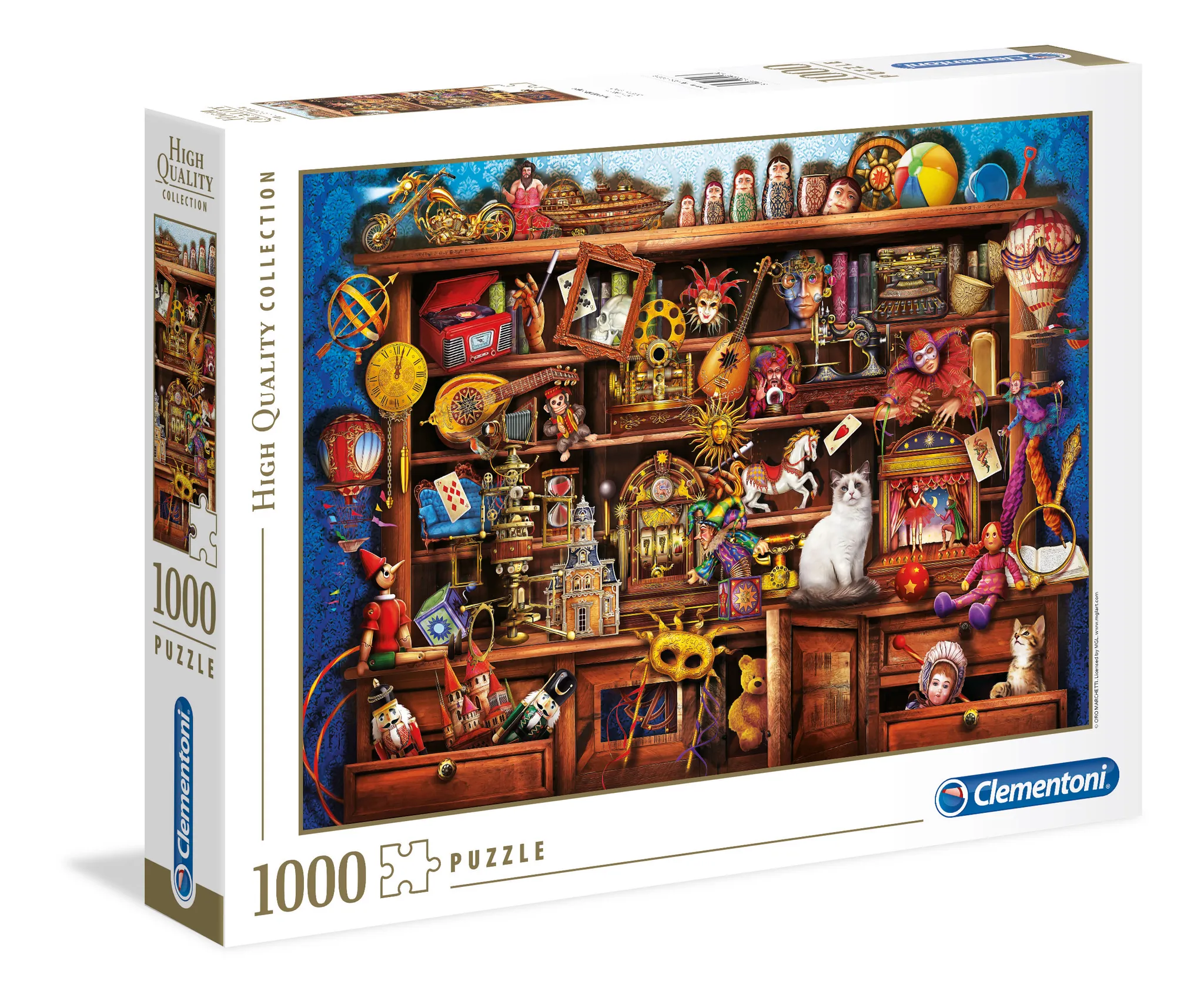 PUZZLE 1000 HQ Panorama - Dragon Ball - CLEMENTONI - 12,50 € 