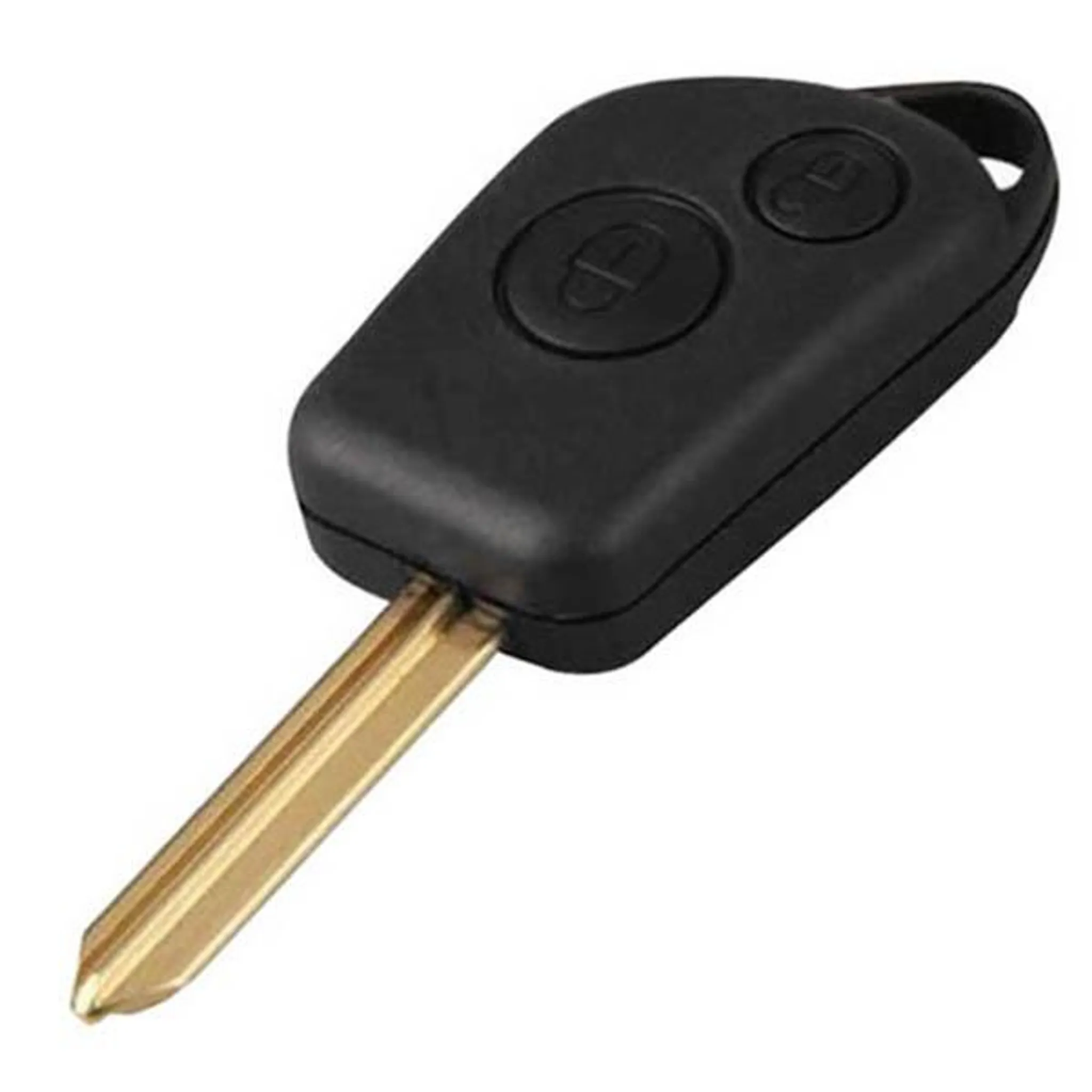 Autoschlüssel Gehäuse Schlüssel,2 Stück Auto Schlüsselgehäuse,3 Tasten  Fernbedienung Autoschlüssel Zubehör,Ersatz Tastenfeld Gummi Schlüssel  Gehäuse