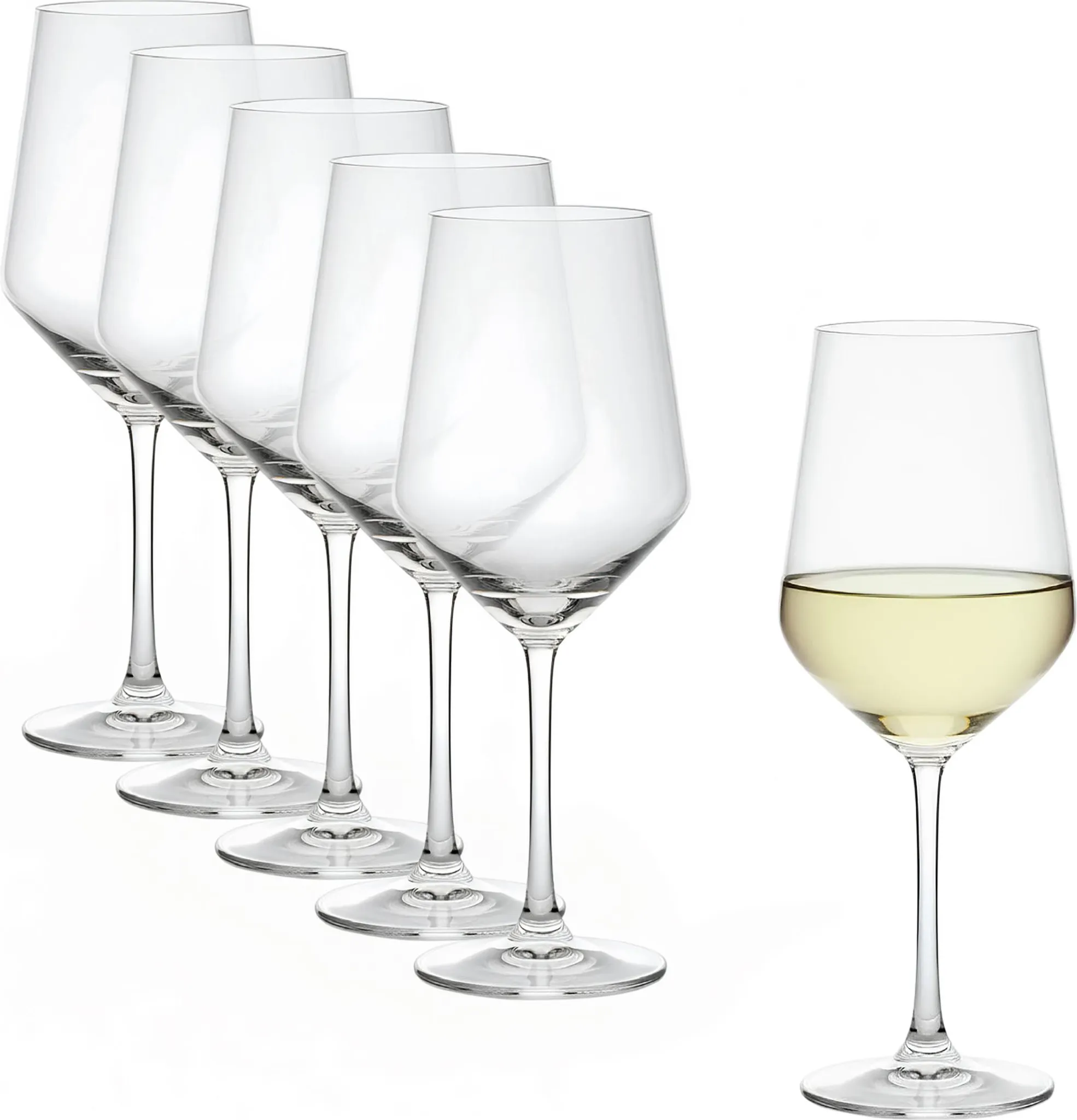 1.06 Weißweinglas CARA im 6er Set - 6x 400ml