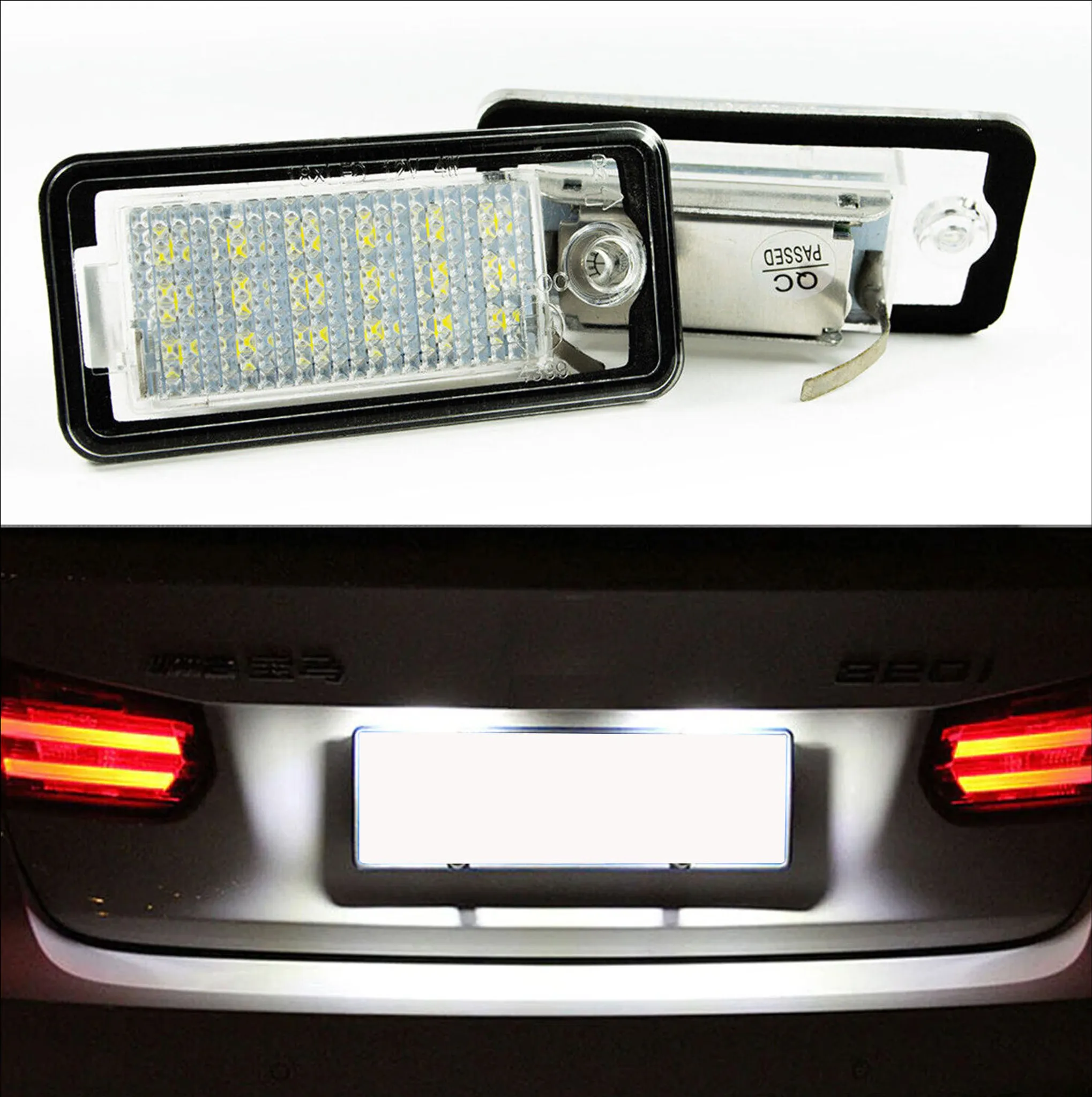 Retronebbia LED per Audi A6 C6 restyling: H21W Torpedo