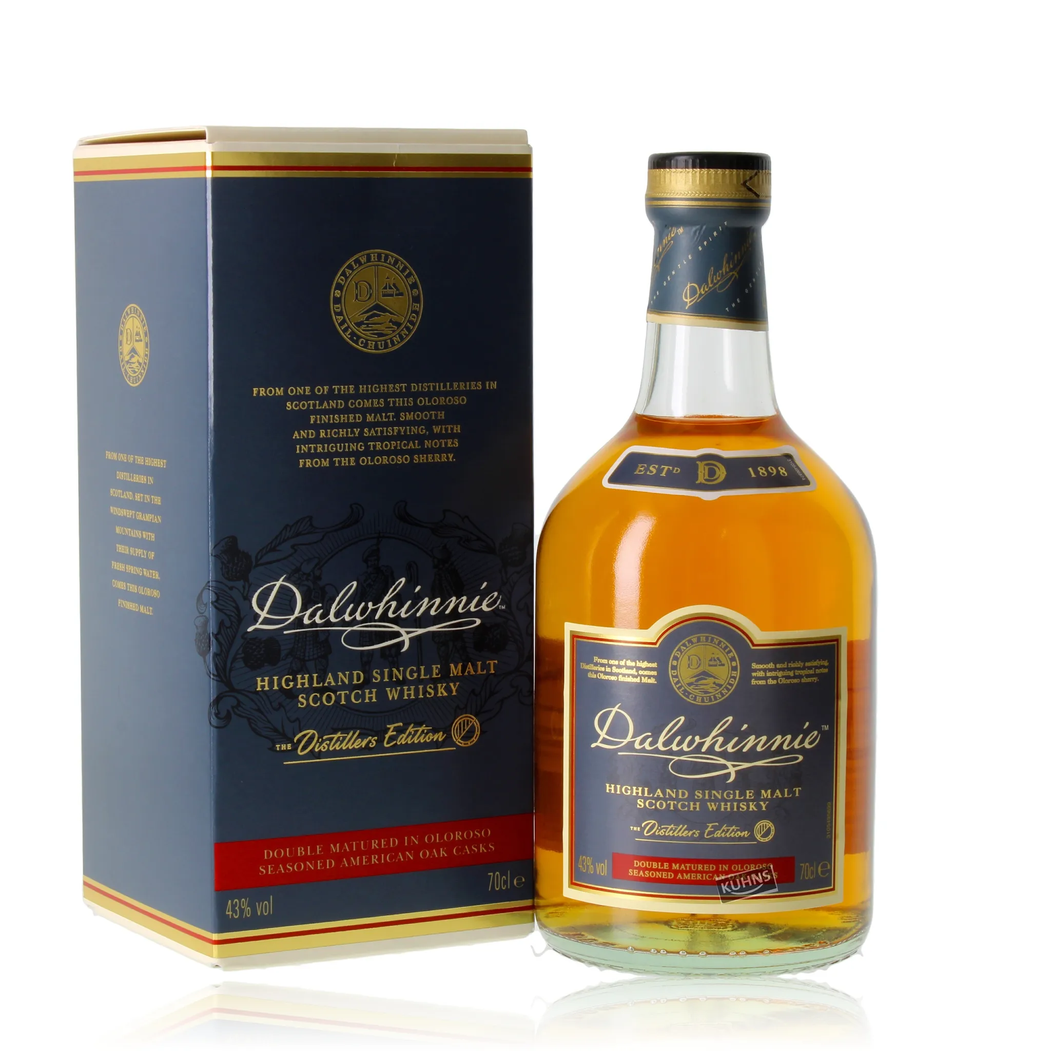 Dalwhinnie Distillers Edition 2022 Highland Single Malt Scotch Whisky 0,7l,  alc. 43