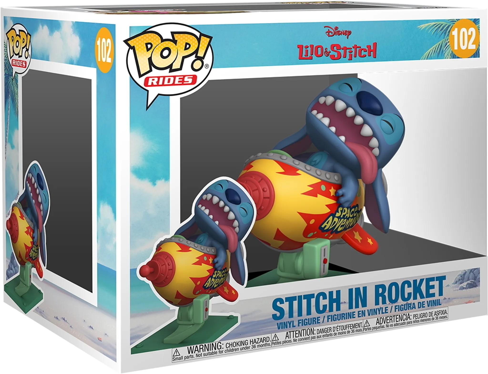 Disney Stitch in Rocket - Lilo and Stitch 102