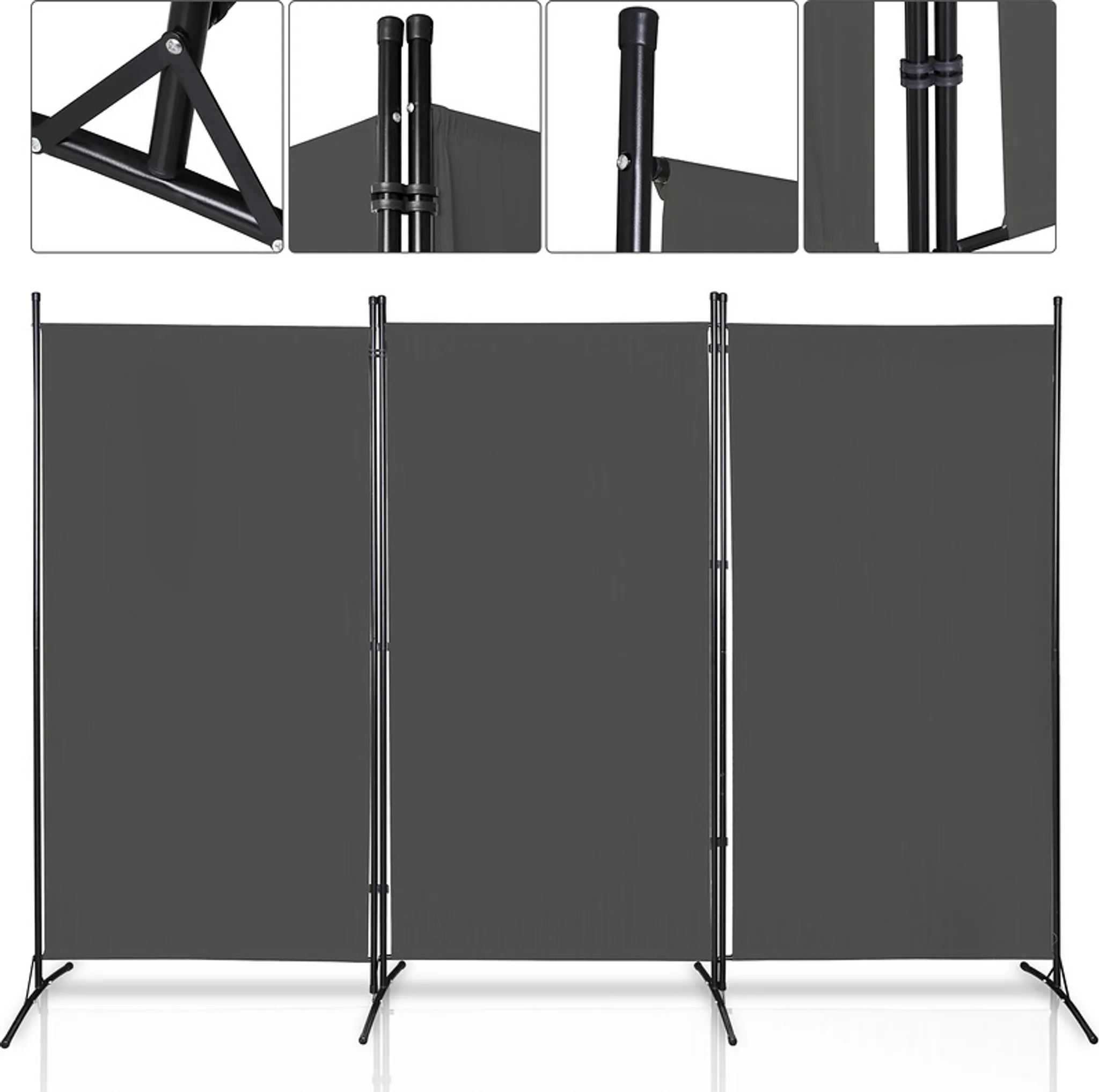 Jopassy Canisse PVC Brise Vue, Paravent De Jardin, Piscines, Balcon Terrasse, Palissade En PVC Resistant Aux Uv Intemperies Vert 100 X 400 Cm 85791649