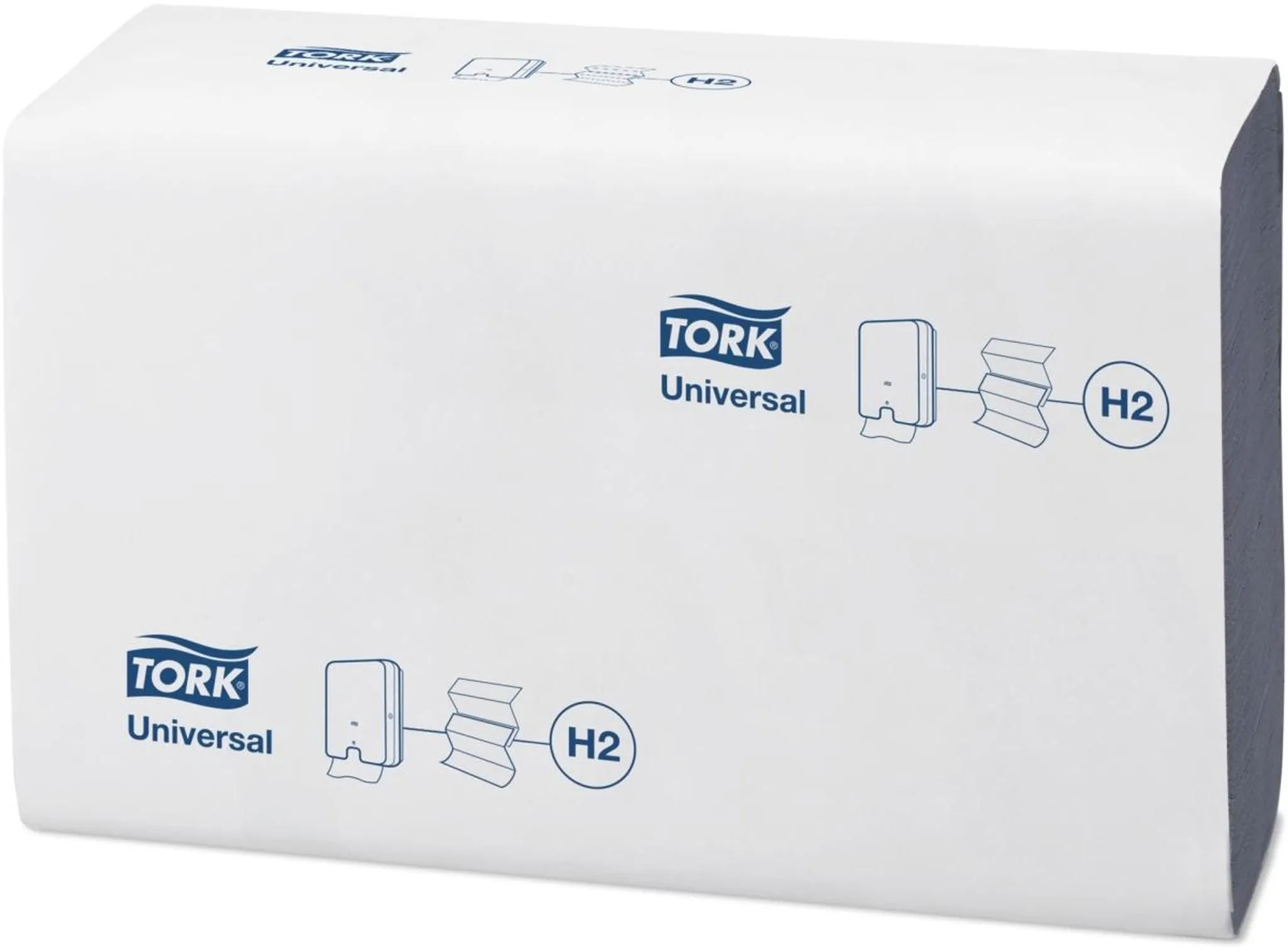 Produktbild von Tork M2 Papierhandtuch Starter Pack – Spender + 275m Rolle, Innenabrollung, Für Waschräume & Industrie