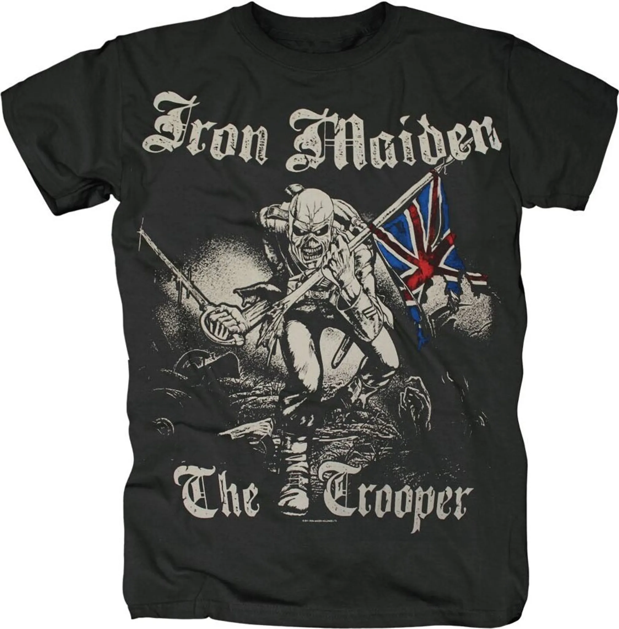 Iron Maiden Killers Eddie T-Shirt Für Männer – Offiziell Lizenziert, 100% Baumwolle, Large Graphic Auf Schwarz