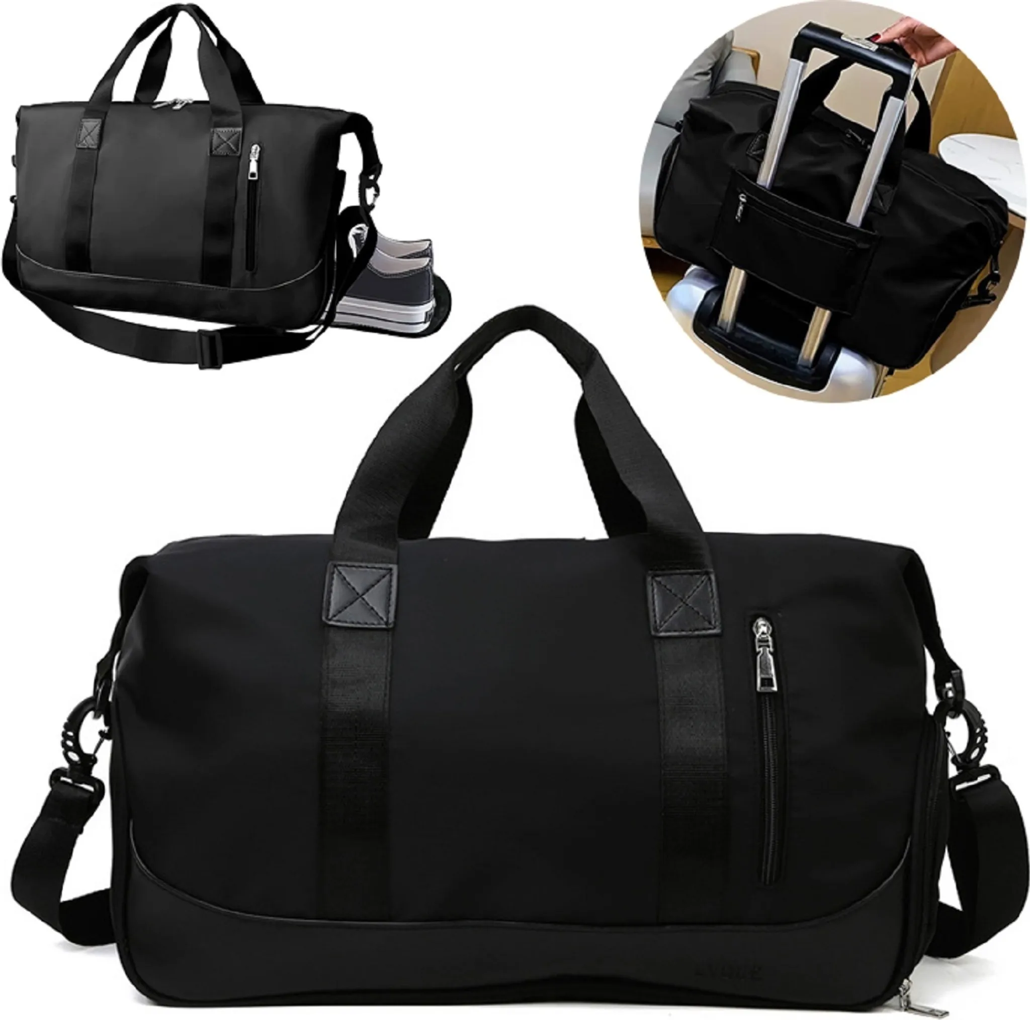 adidas 2 in 1 Kampfsporttasche für Trainingsgeräte, Goldfarben/Schwarz, M