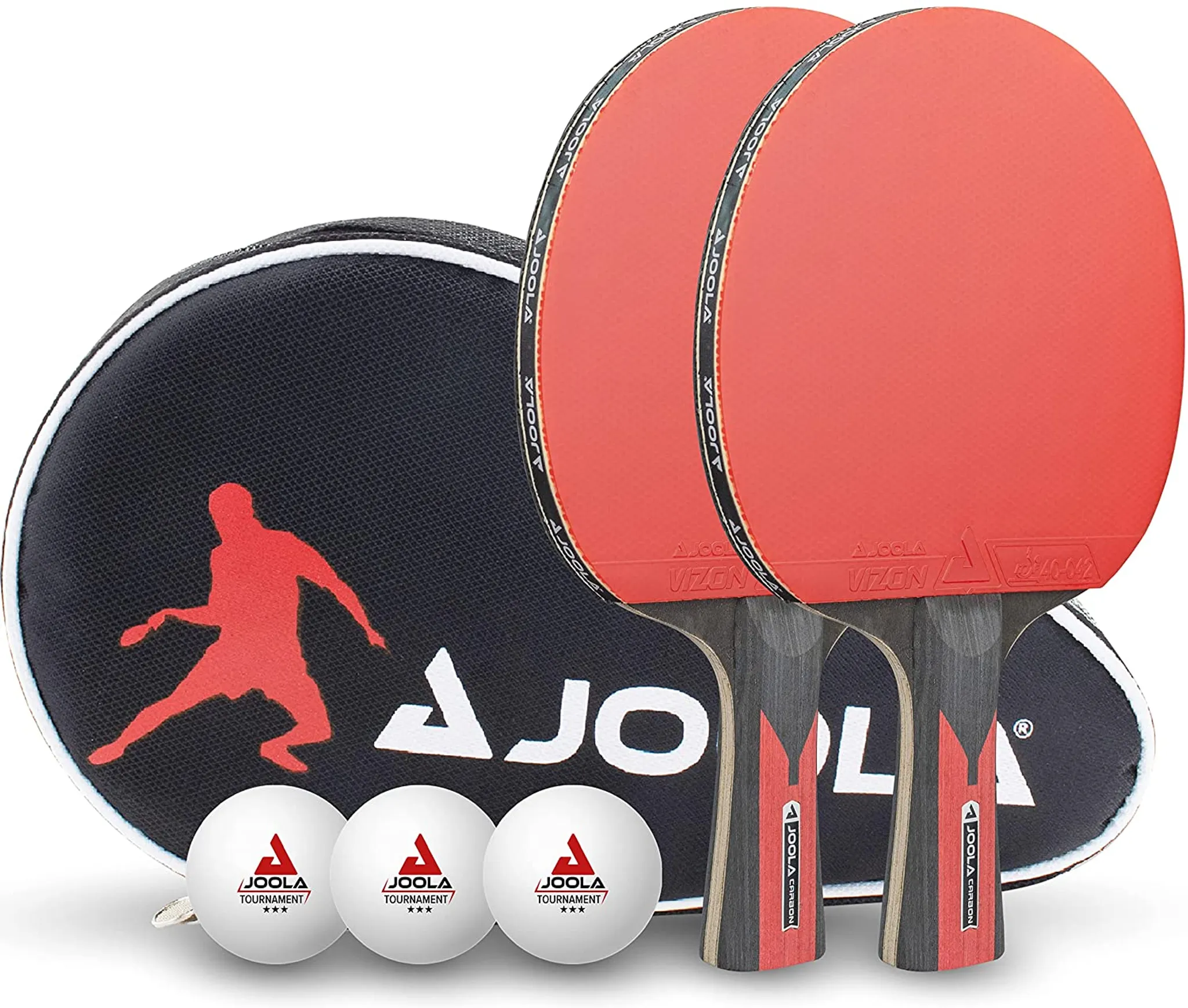 Tischtennis JOOLA Carbon Duo Set