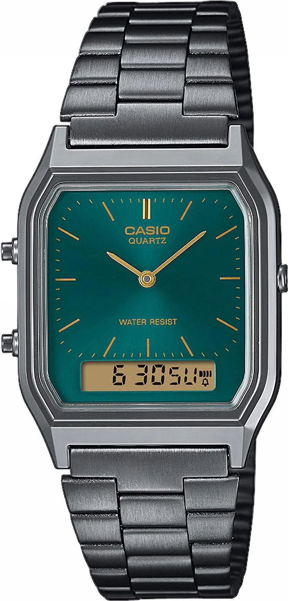 Seiko 5 automatico quadrante bianco argento orologio da uomo in acciaio
