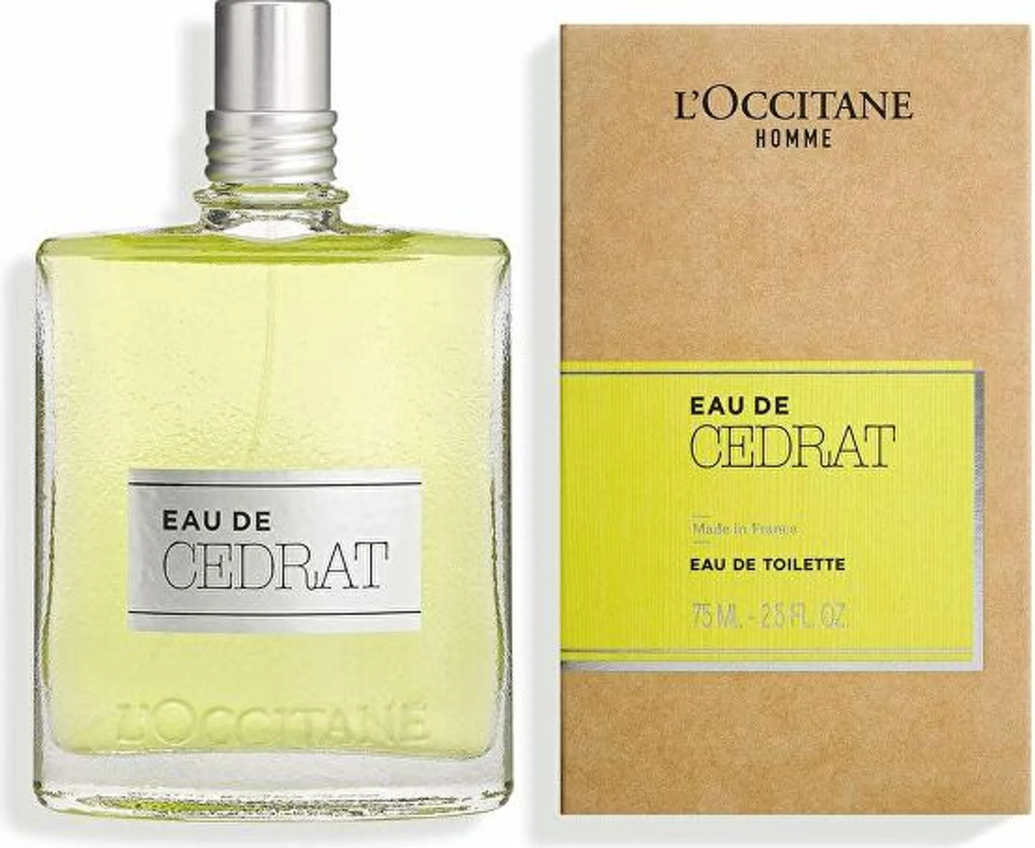 L'occitane Loccitane Hom Cap Cedrat Col et 75 Vap