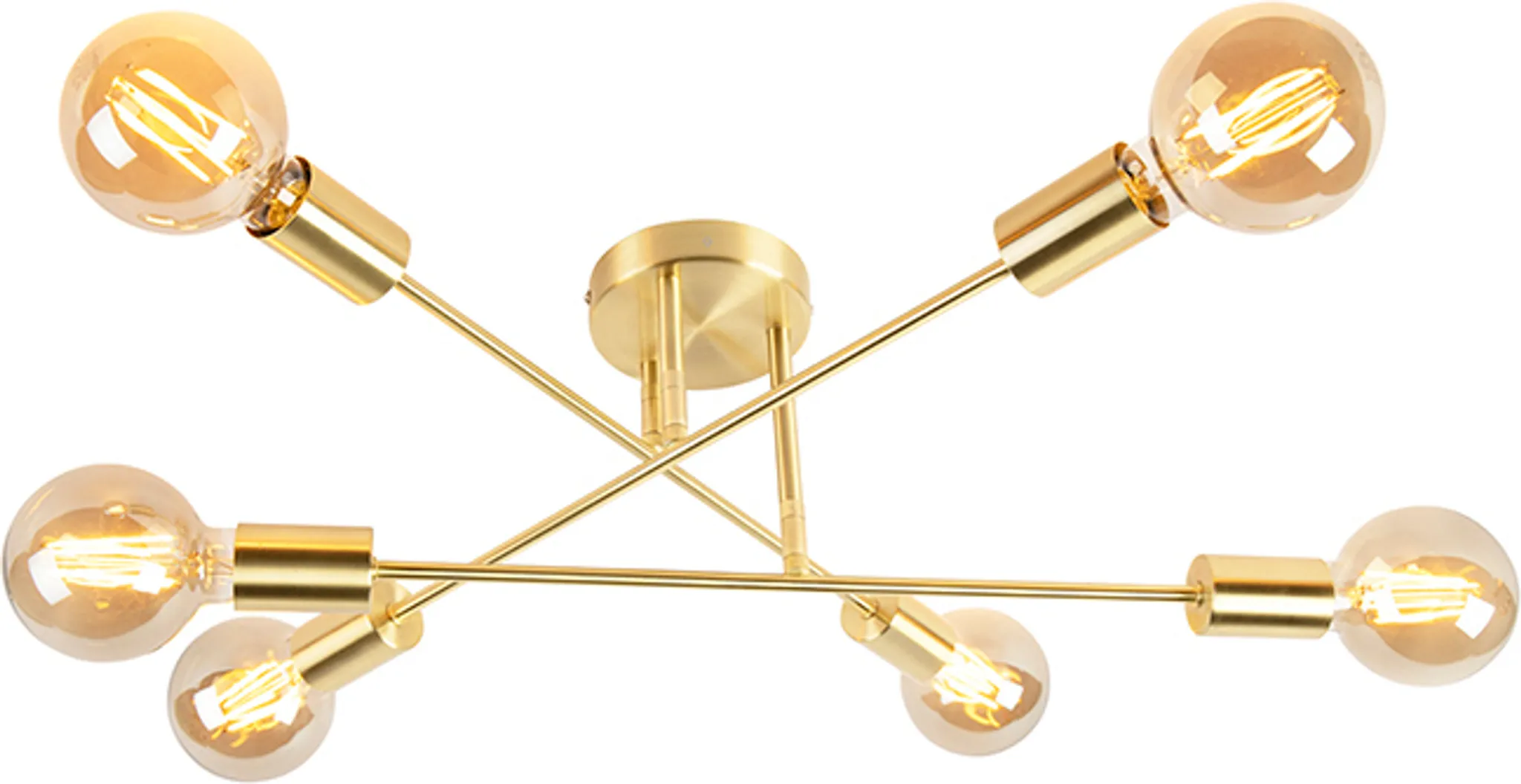 WJLL LED Deckenleuchte Fußball - 55W Dimmbar Mit Fernbedienung