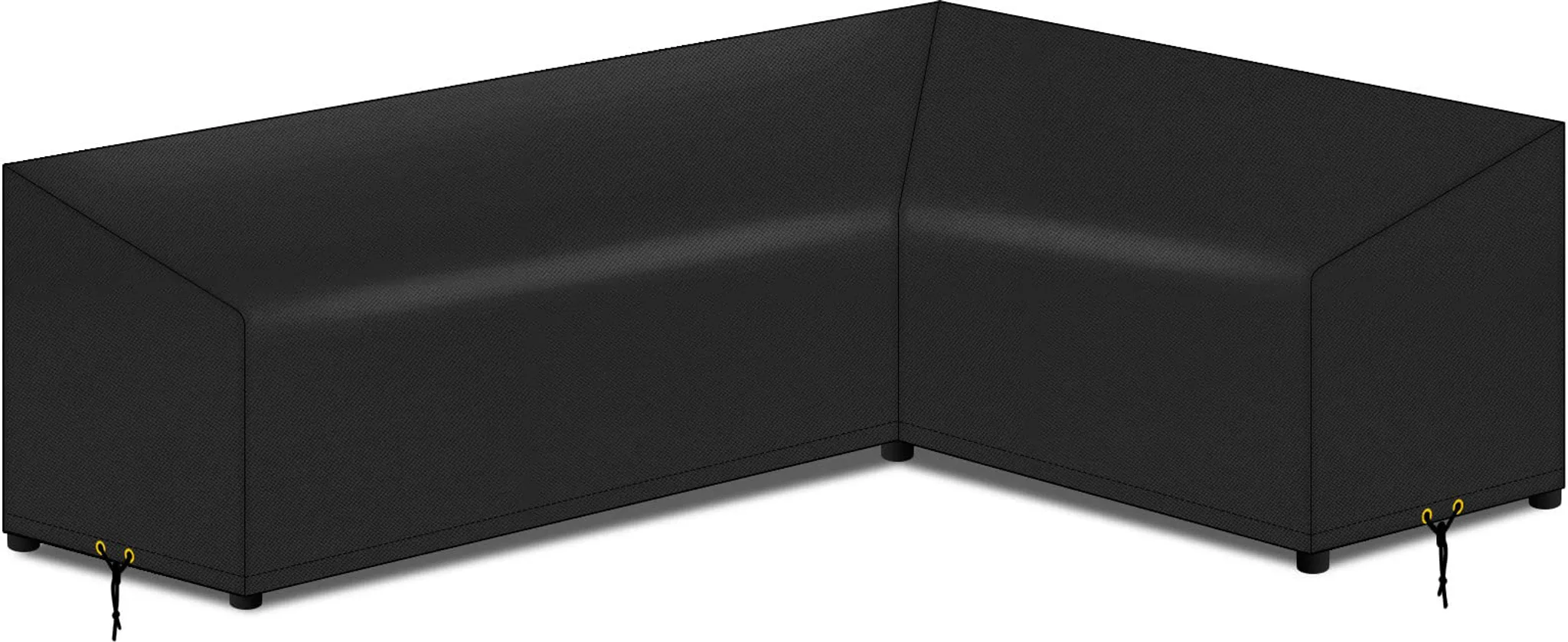 Gartenmöbel Abdeckplane 180x120x74cm - 600D Oxford Wasserdicht Mit UV-Schutz