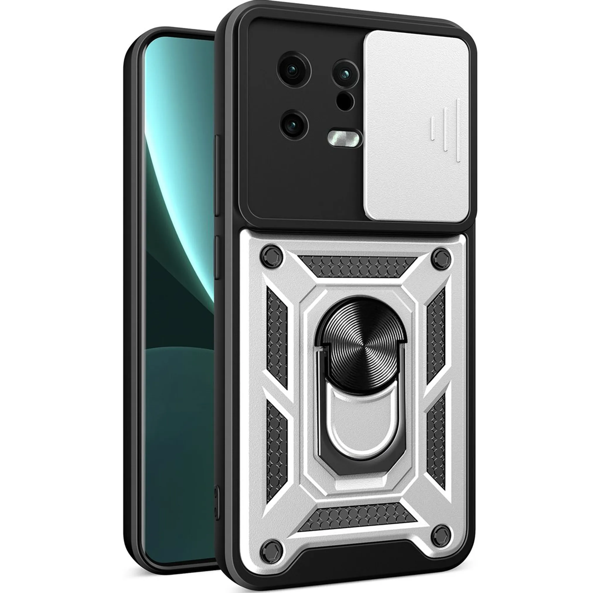 Mobigear Armor Ring - Apple iPhone 15 Pro Max Stoßfeste Hardcase