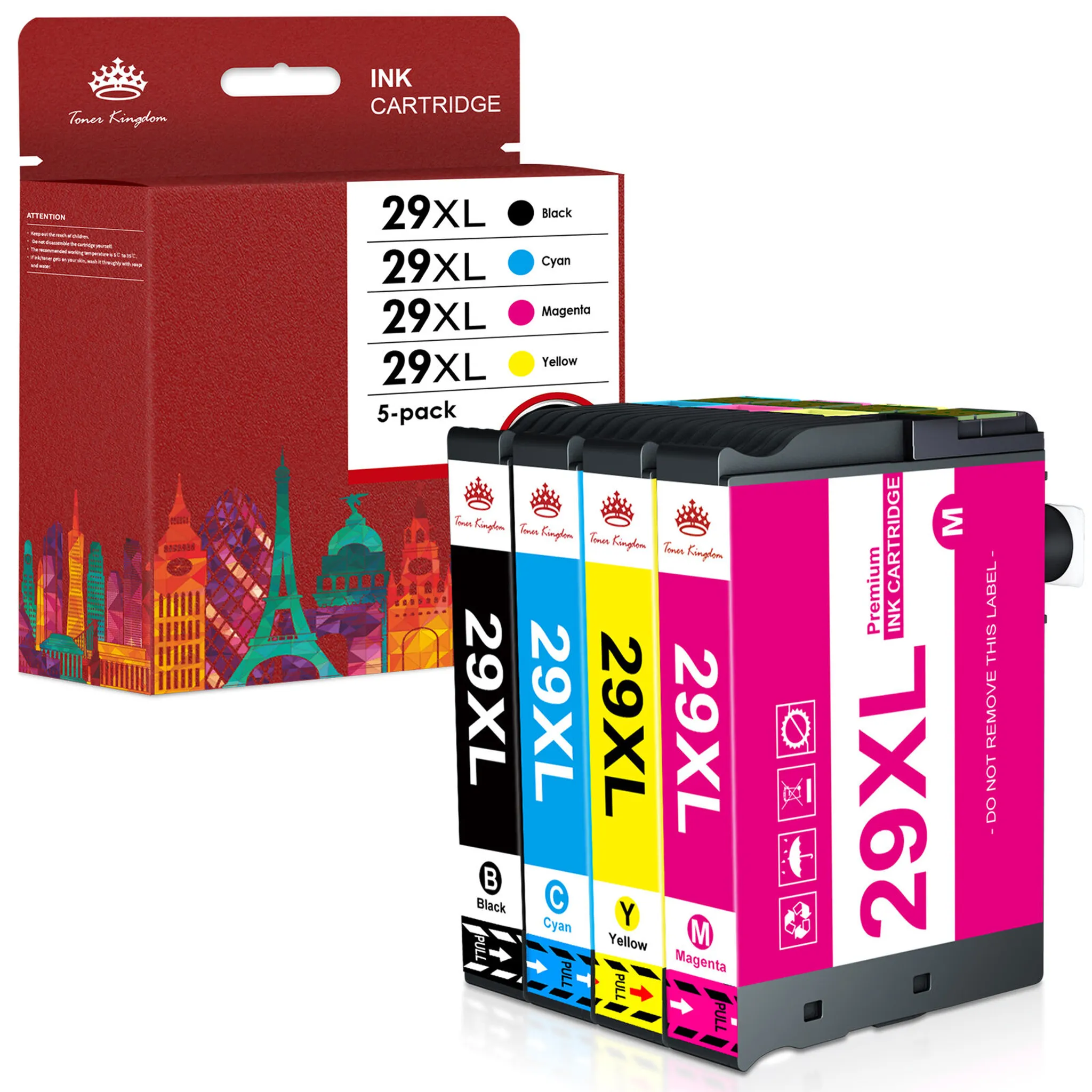 4er Druckerpatronen kompatibel für Epson 29XL | Druckerpatronen & Toner