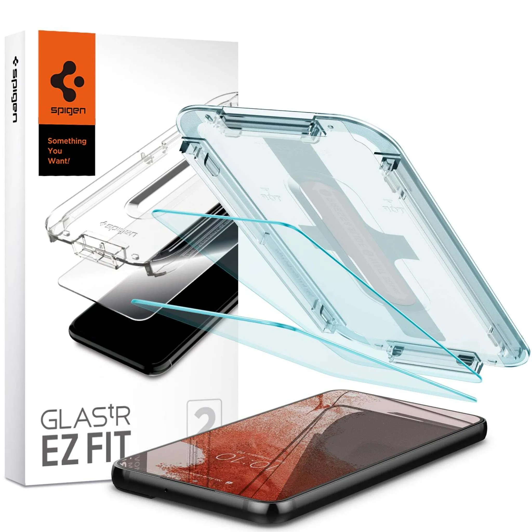 Spigen GLAStR Kameraprotektor aus Glas 2er-Pack für das Samsung