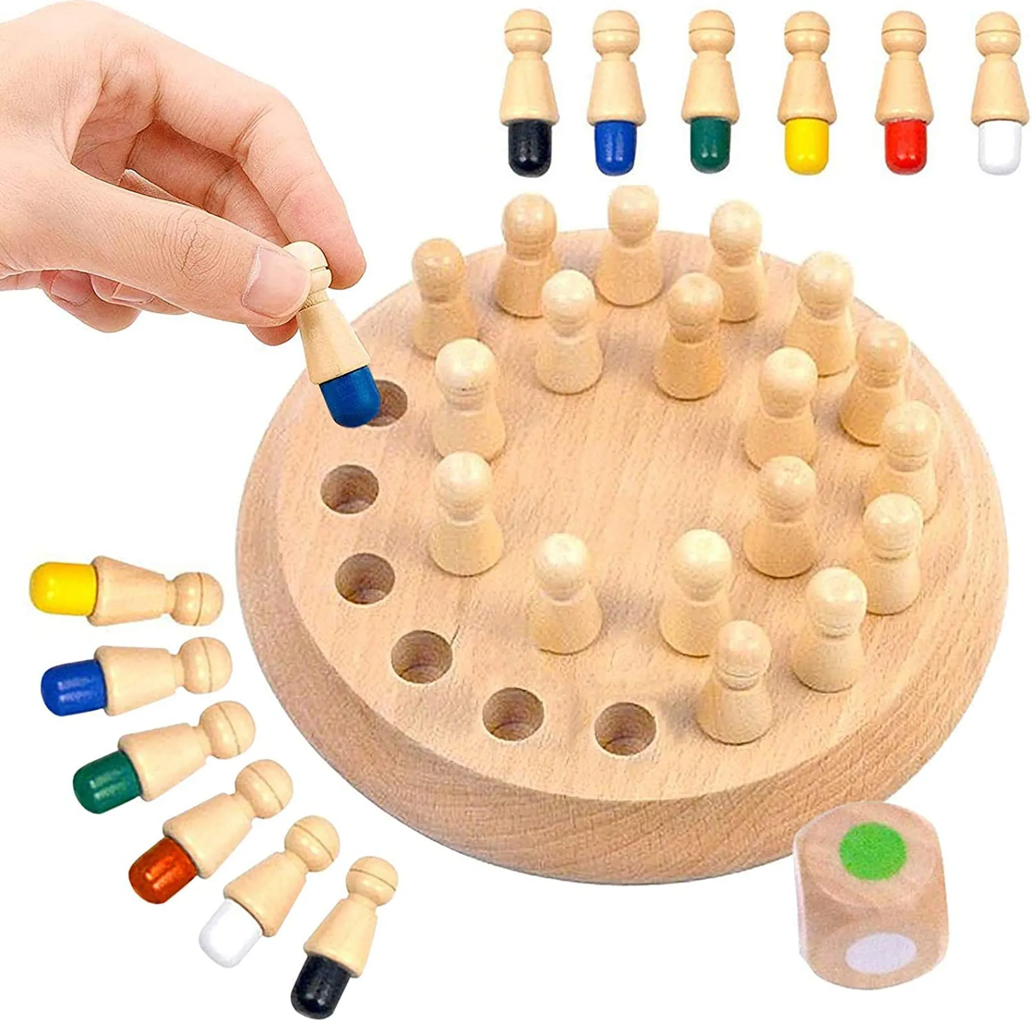 Memory Match Stick Chess, Holzspiele, | Kaufland.de