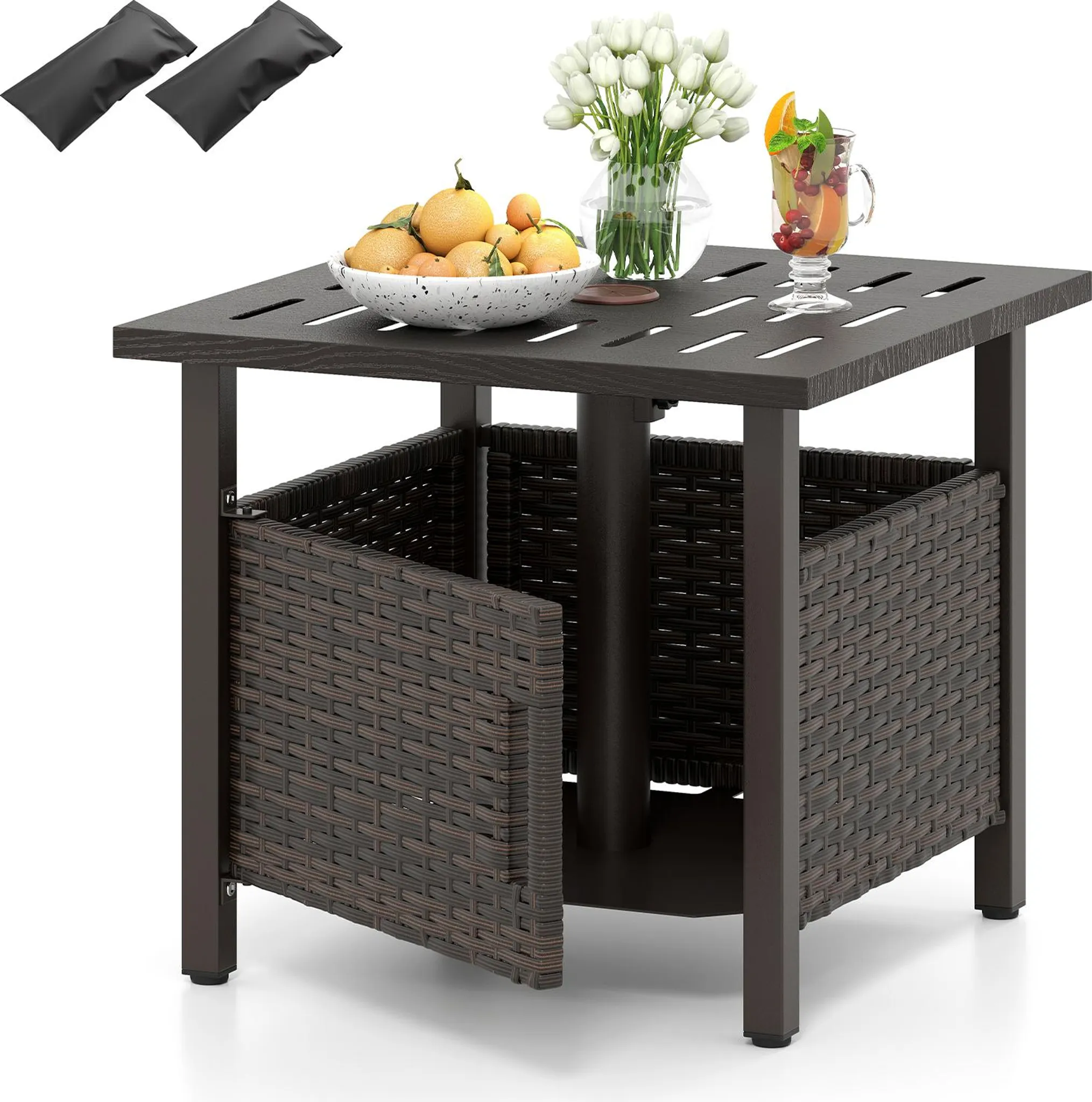 Table Jeux Flottante Piscine Plateau Flottant 100x100cm - Plateau PVC Insubmersible avec Compartiment Boissons/Glace, pour Fête Plage/Lac Été ( Cartes Incluses Table Jeux Flottante Piscine Plateau Flottant 100x100cm - Plateau PVC Insubmersible avec Compartiment Boissons/Glace, pour Fête Plage/Lac Été ( Cartes Incluses